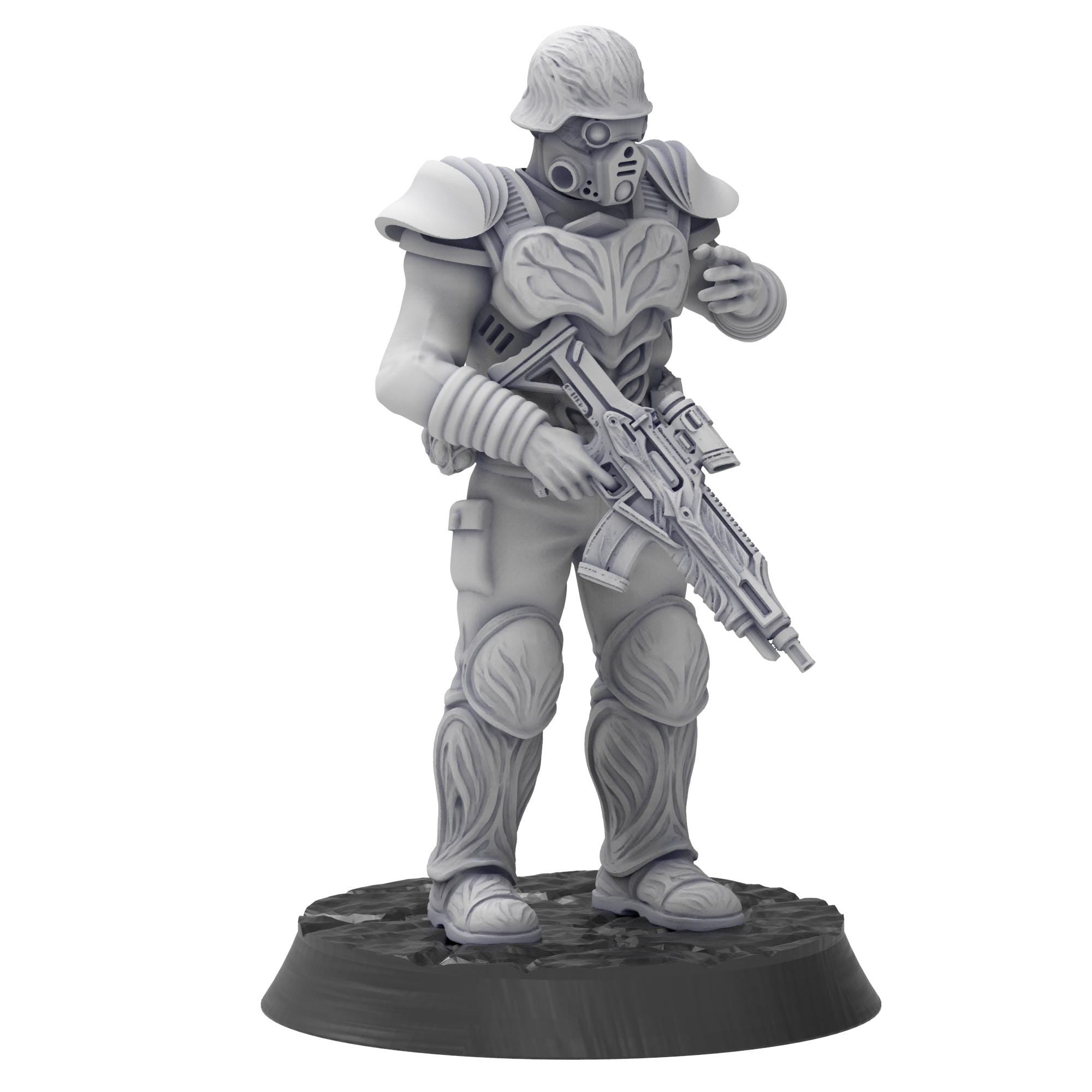 Bug Army - Aruaos, veterans with lazer assault Rifles - Proxywars