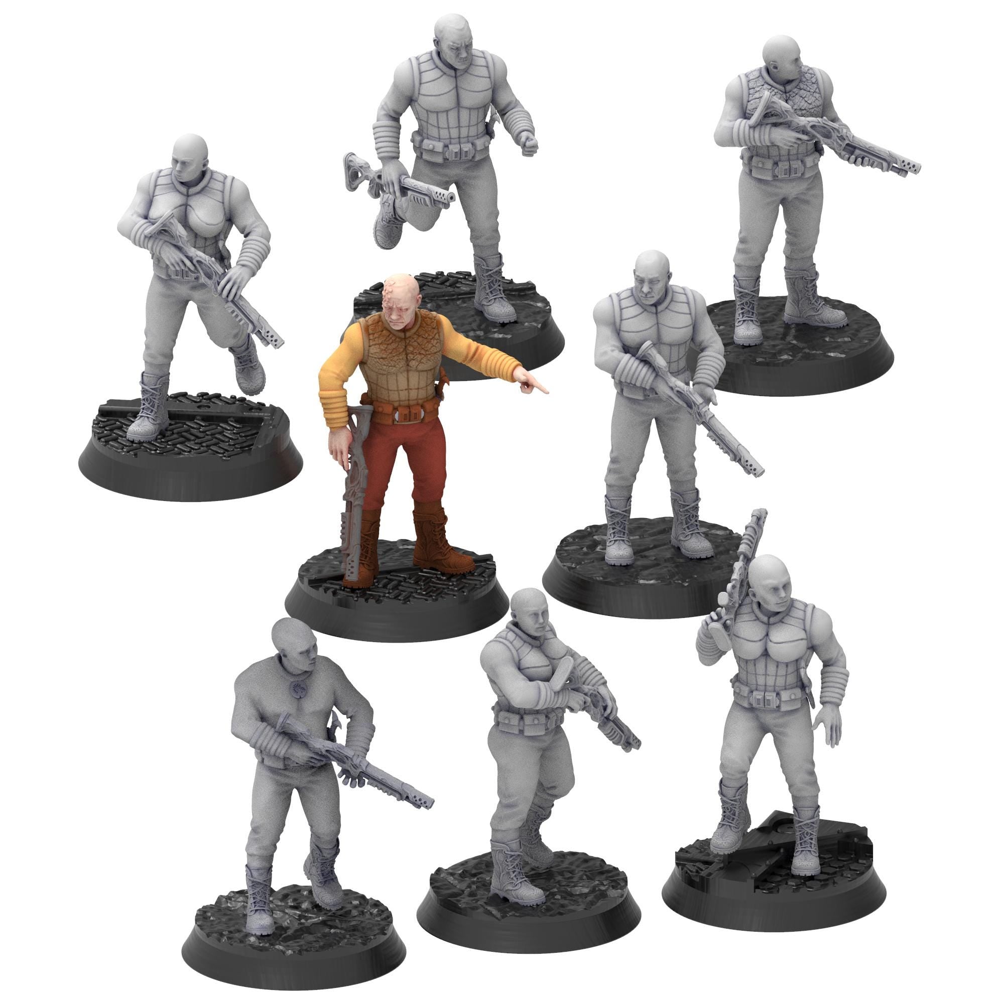 Bug Army - Civilians with Shotgun - Proxywars