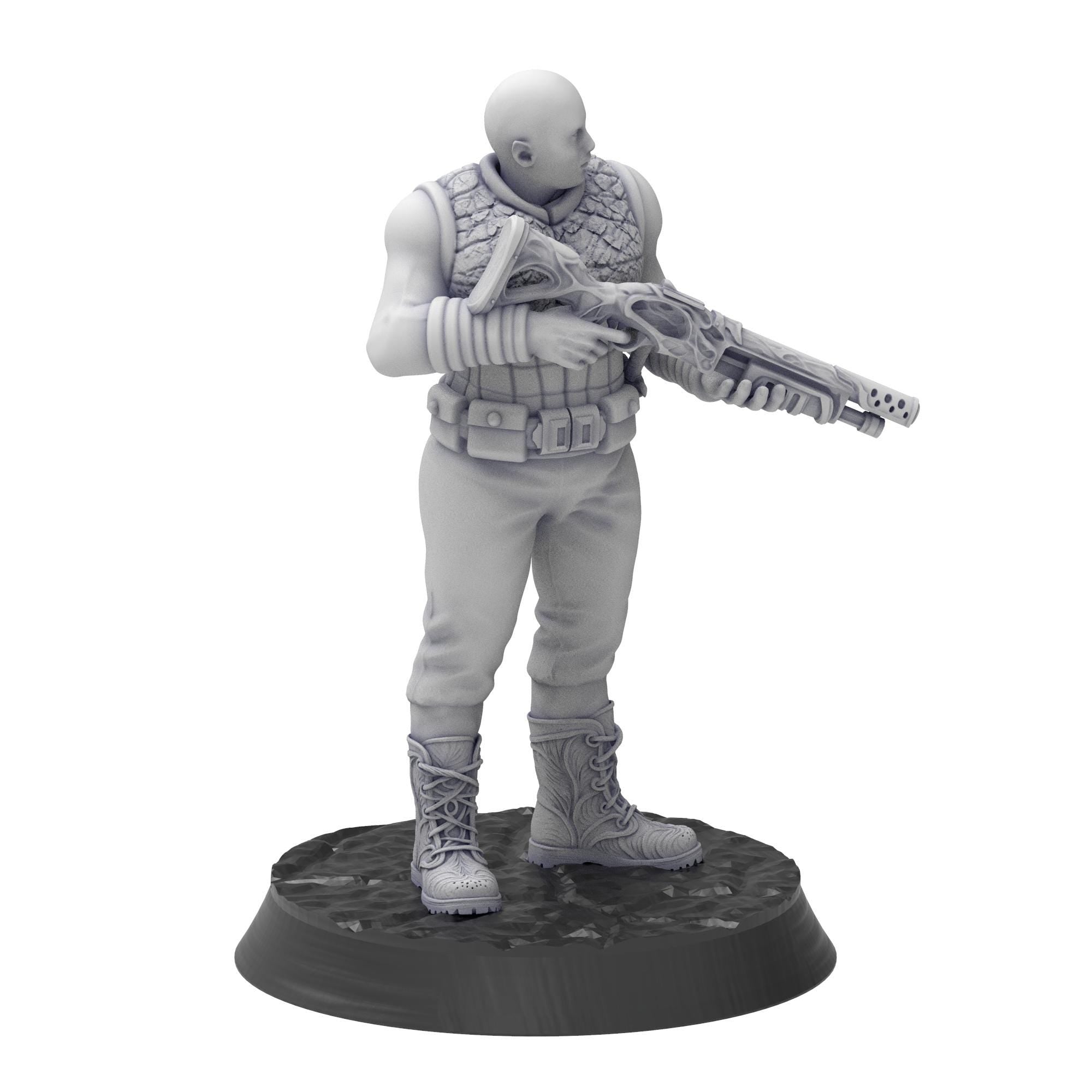 Bug Army - Civilians with Shotgun - Proxywars