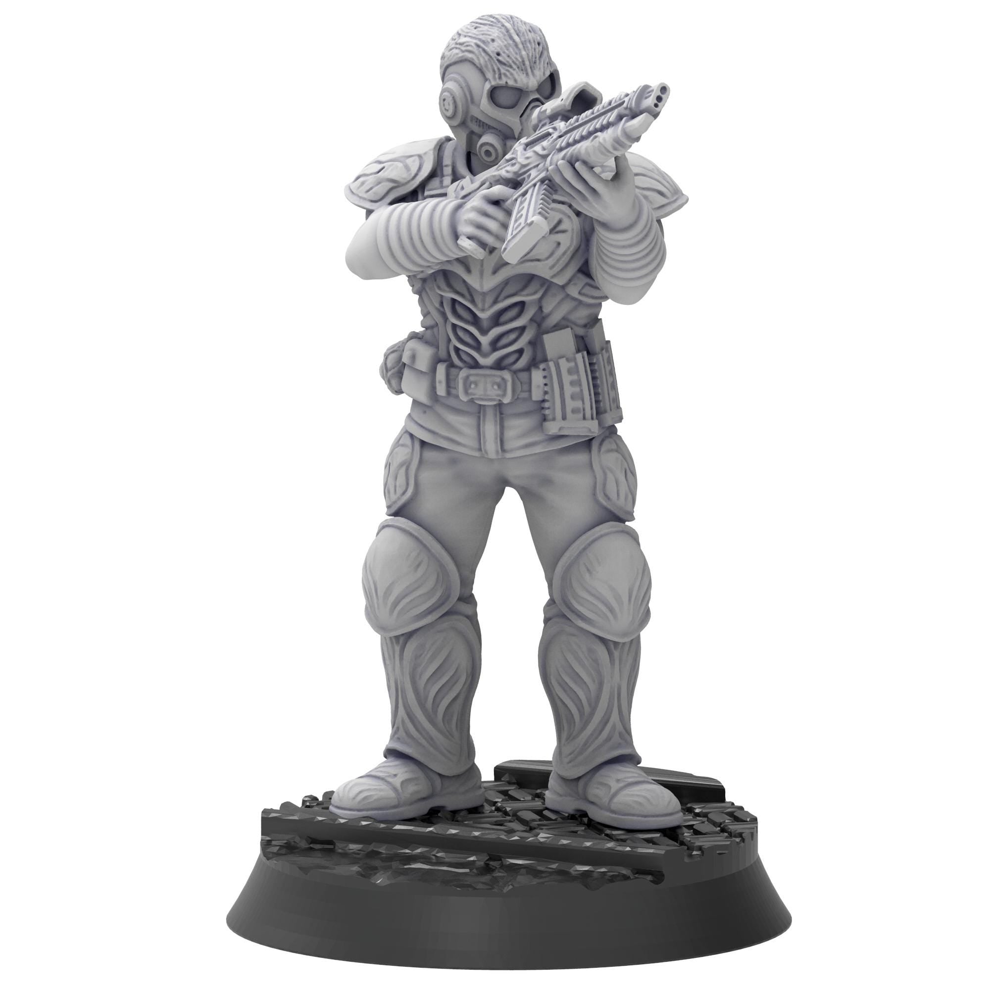 Bug Army - Dalatais, elites with lazer assault Rifles - Proxywars