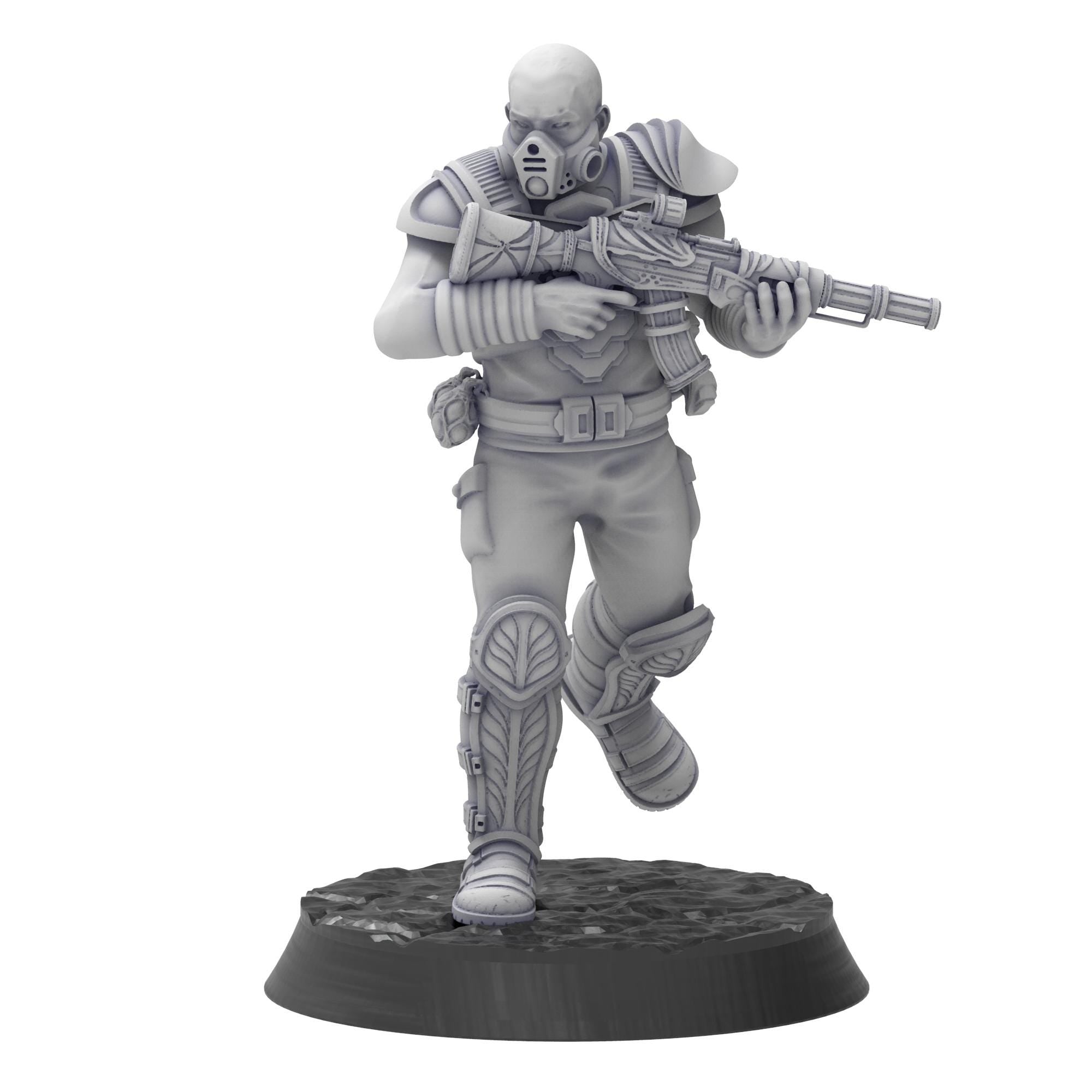 Bug Army - Lampyls, line infantry with assault Rifles and Guns - Proxywars