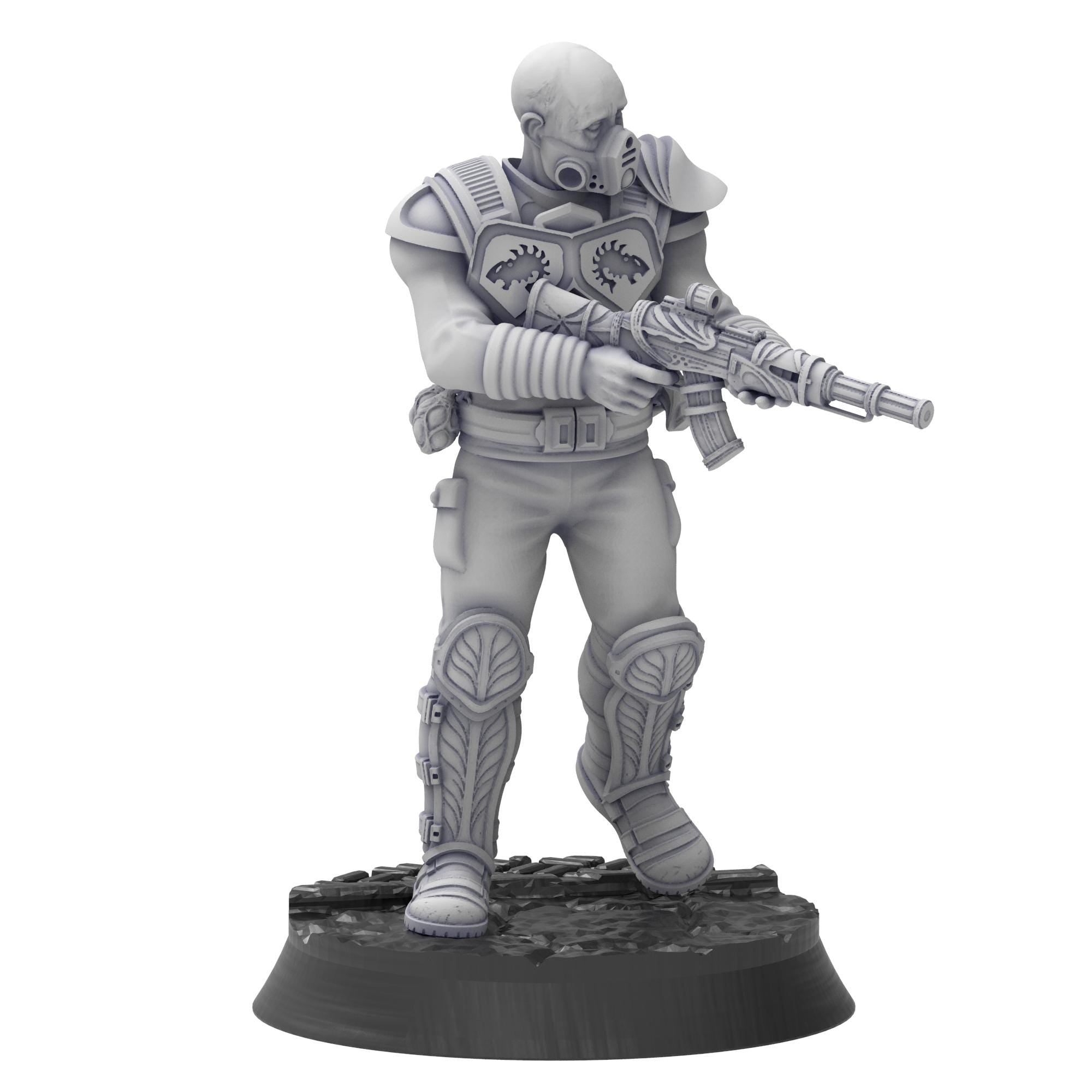 Bug Army - Lampyls, line infantry with assault Rifles and Guns - Proxywars