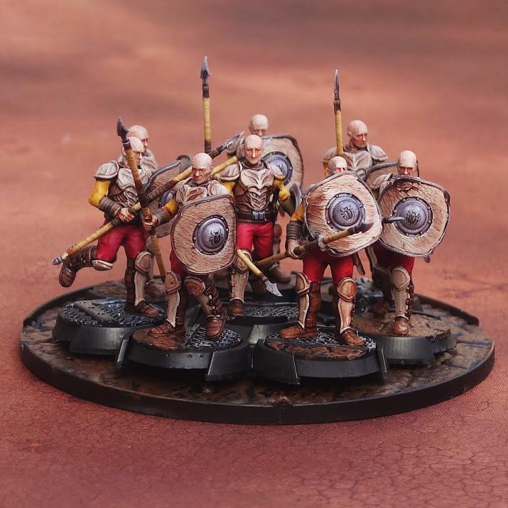 Bug Army - Apintas, melee infantry with Spears - Proxywars