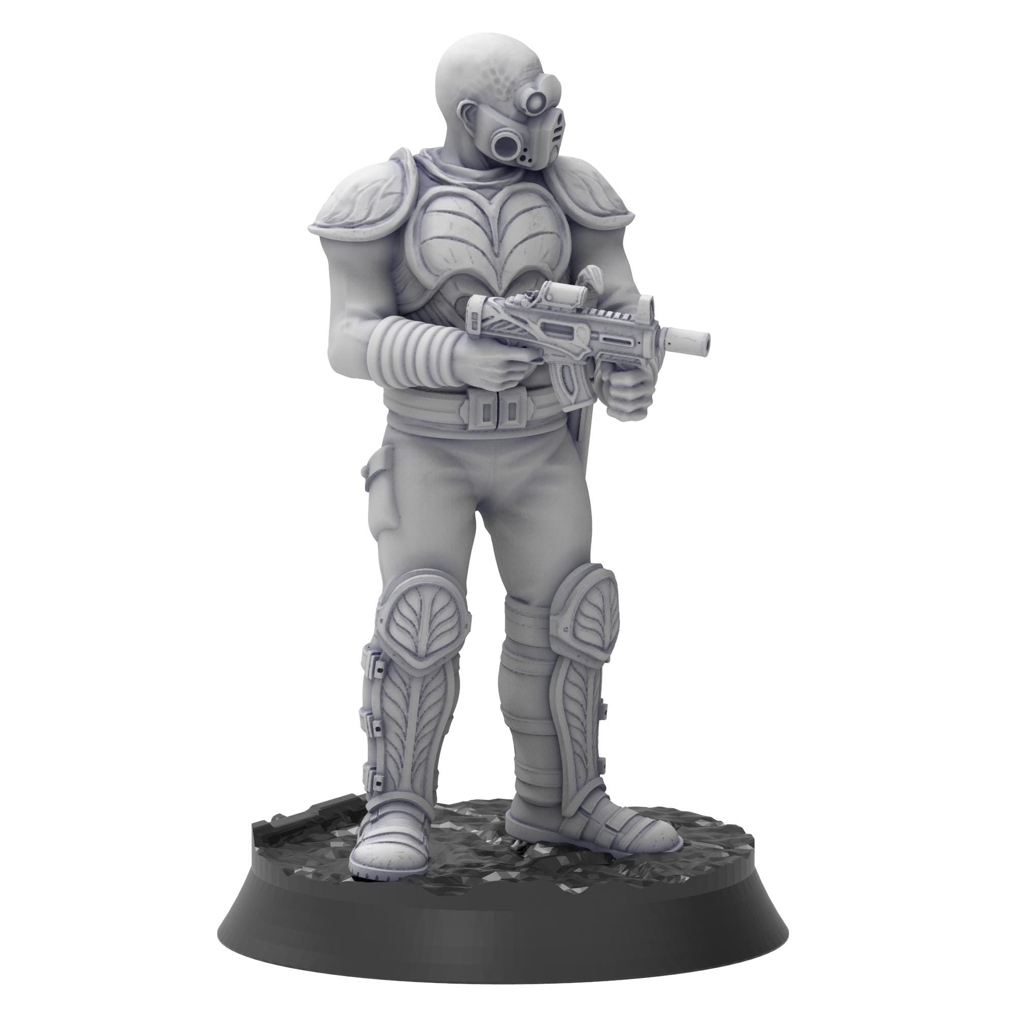 Bug Army - Istalanies, Infiltrators with submachine Guns and Cleavers - Proxywars