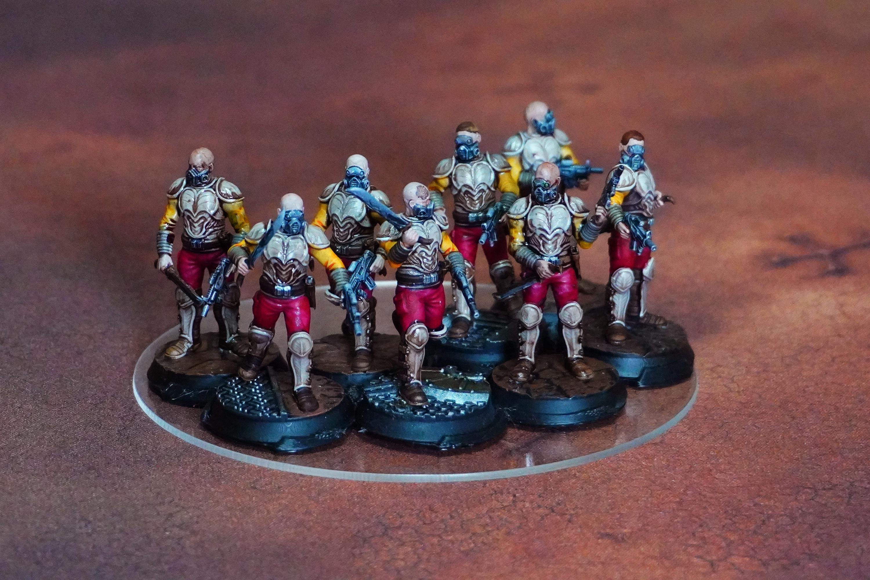 Bug Army - Istalanies, Infiltrators with submachine Guns and Cleavers - Proxywars