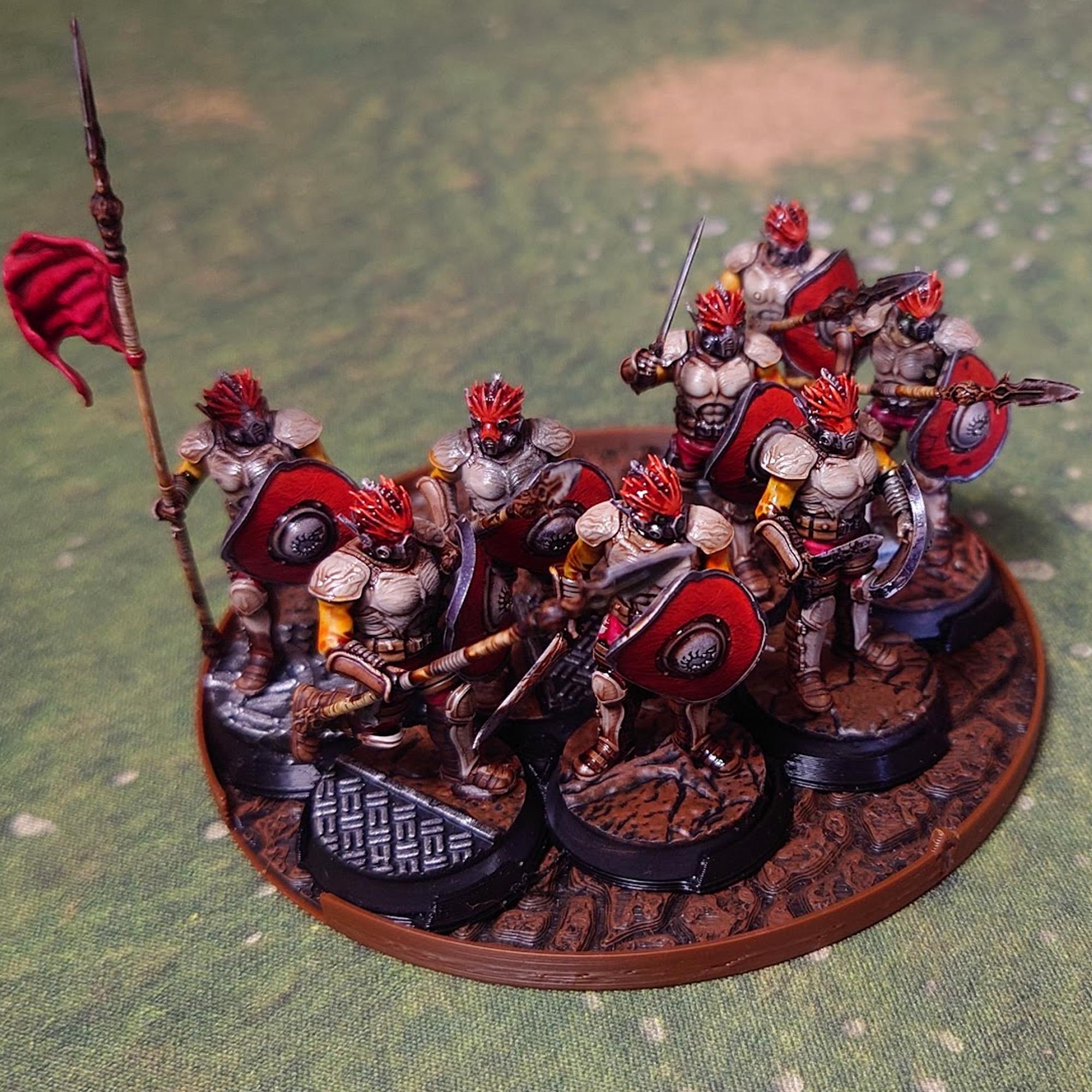 Bug Army - Eagas, elite melee infantry with Spears and Swords - Proxywars