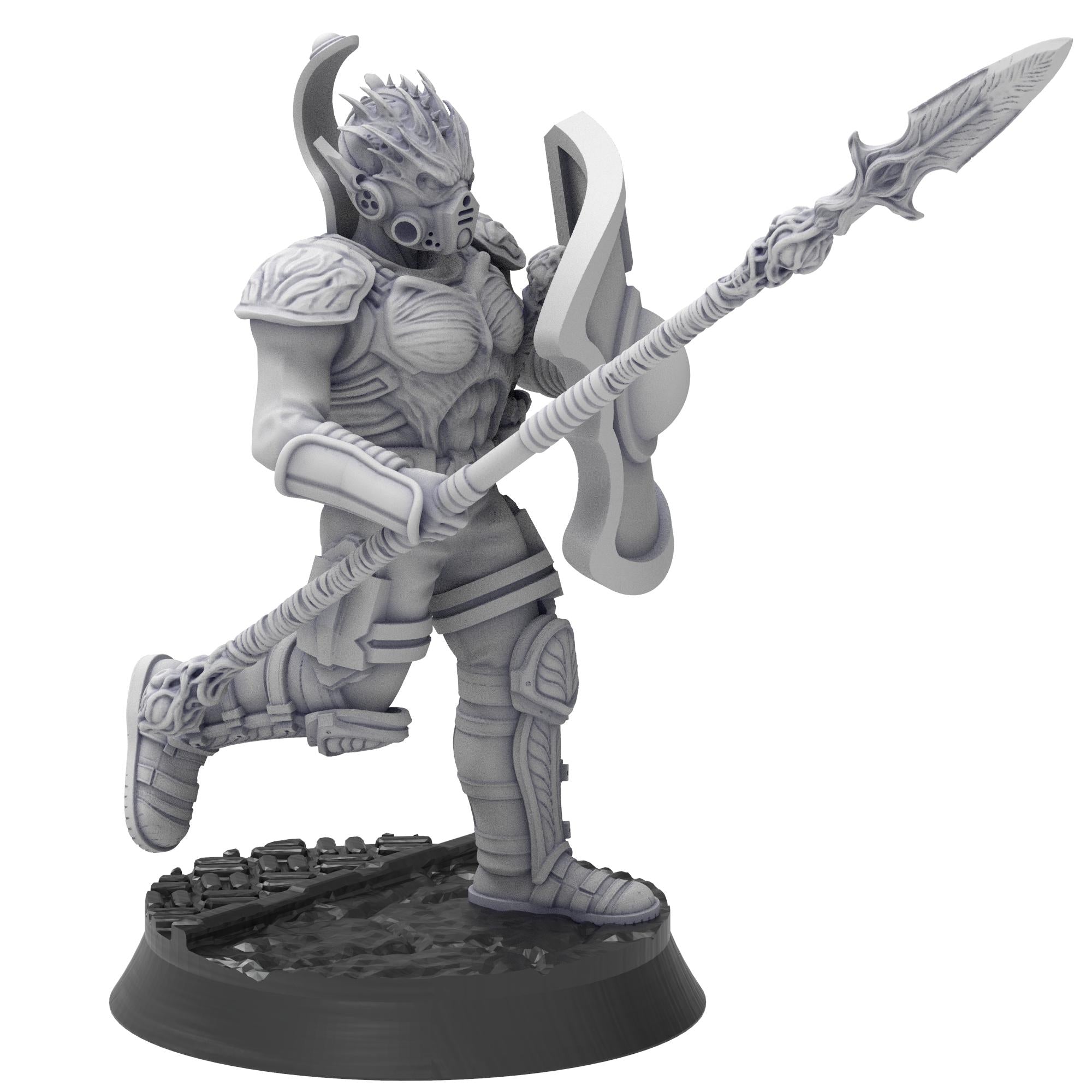 Bug Army - Eagas, elite melee infantry with Energy Shield option, Spears and Swords - Proxywars