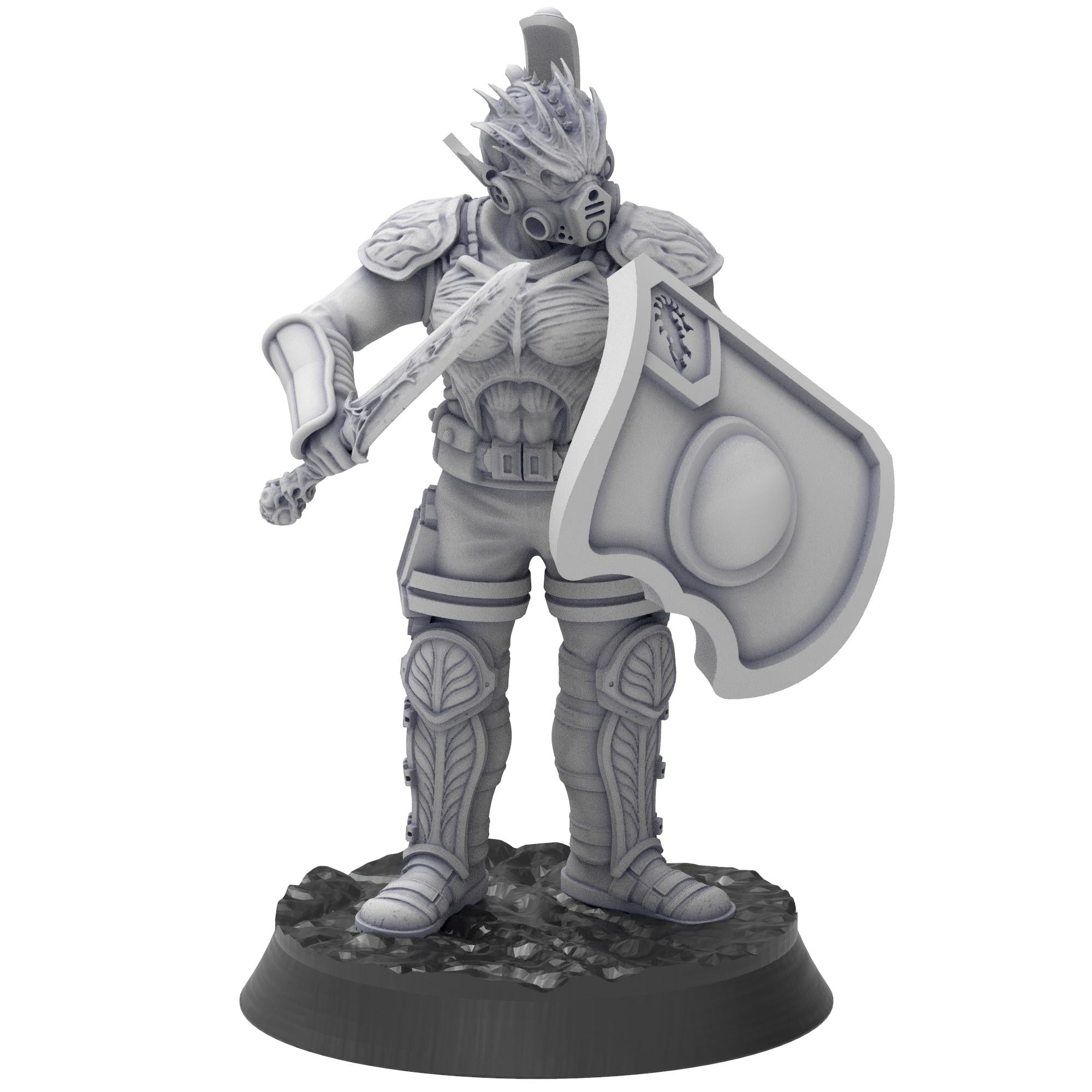 Bug Army - Eagas, elite melee infantry with Energy Shield option, Spears and Swords - Proxywars