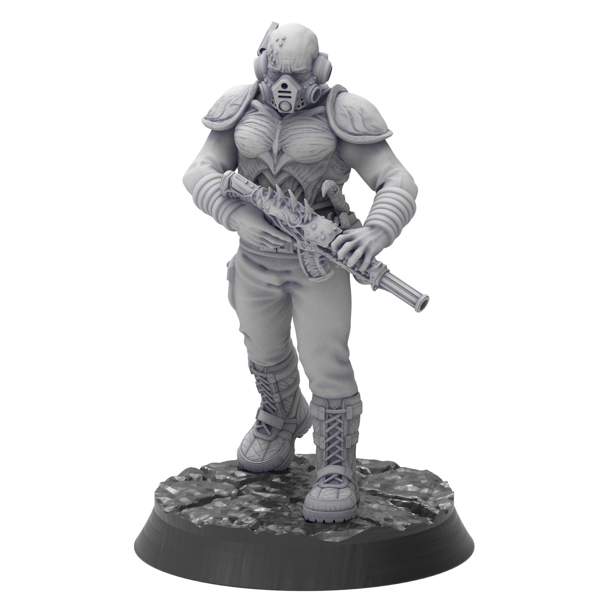 Bug Army - Cyblans, forester scouts with poisoned assault Rifles and Daguers - Proxywars