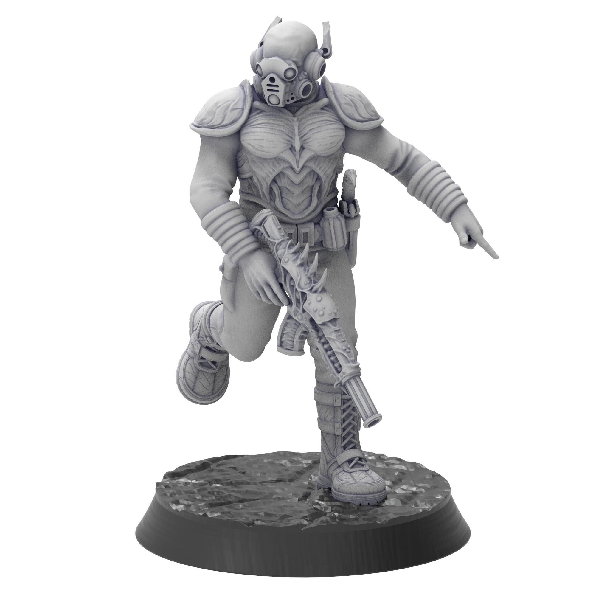 Bug Army - Cyblans, forester scouts with poisoned assault Rifles and Daguers - Proxywars