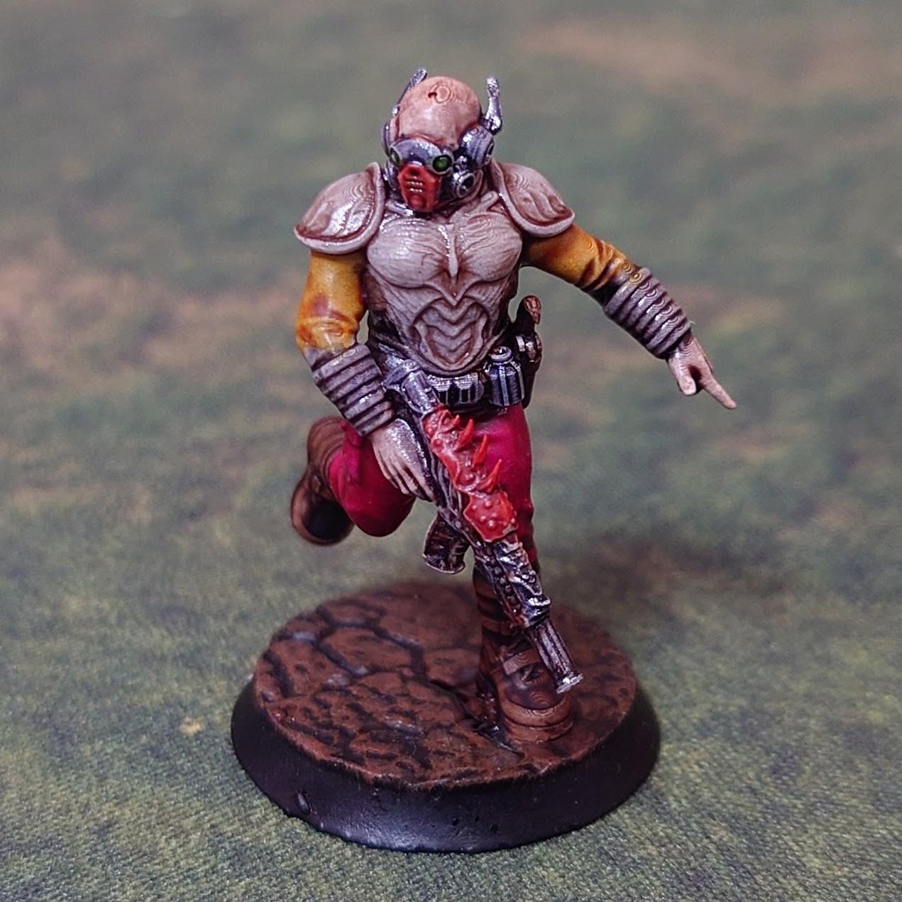 Bug Army - Cyblans, forester scouts with poisoned assault Rifles and Daguers - Proxywars