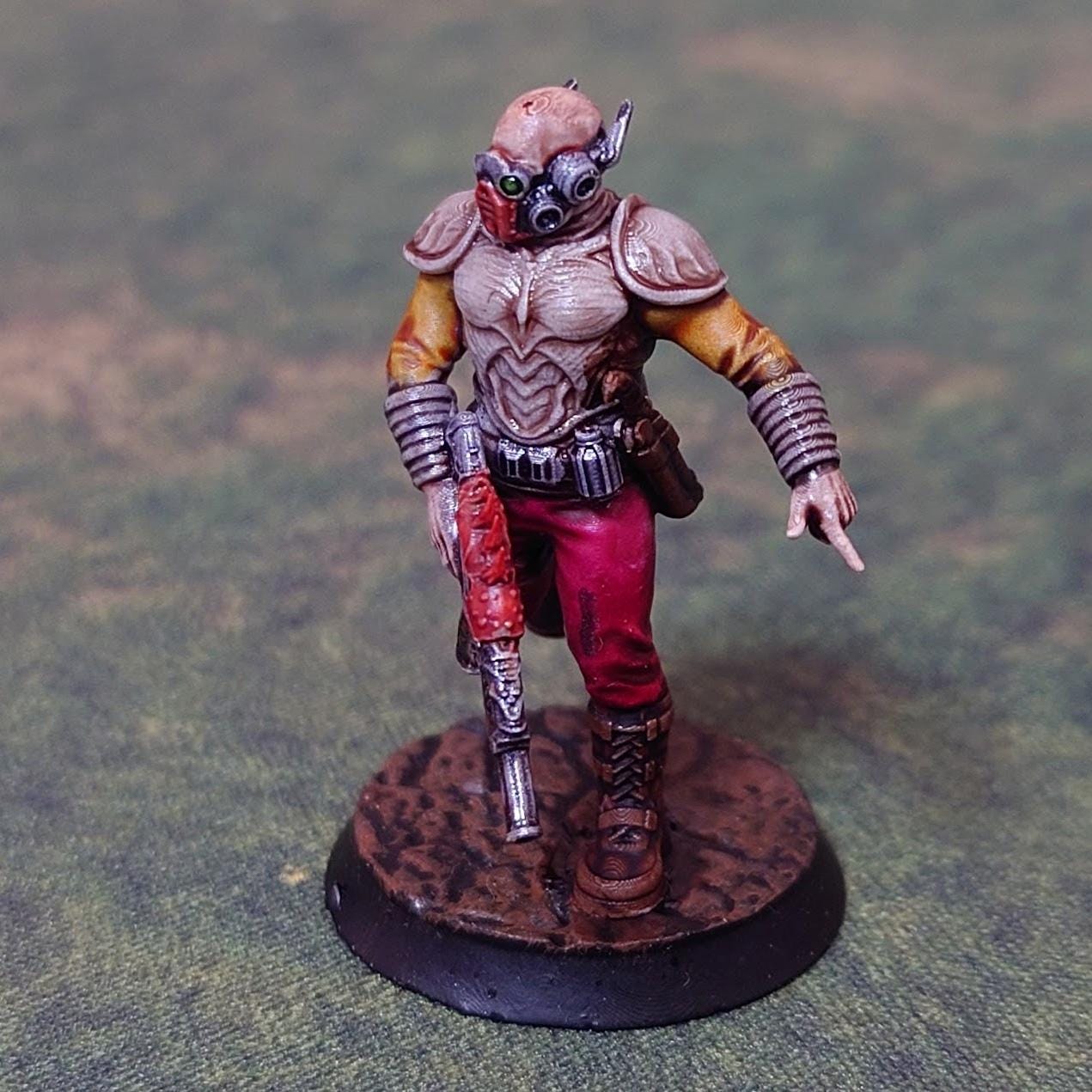Bug Army - Cyblans, forester scouts with poisoned assault Rifles and Daguers - Proxywars