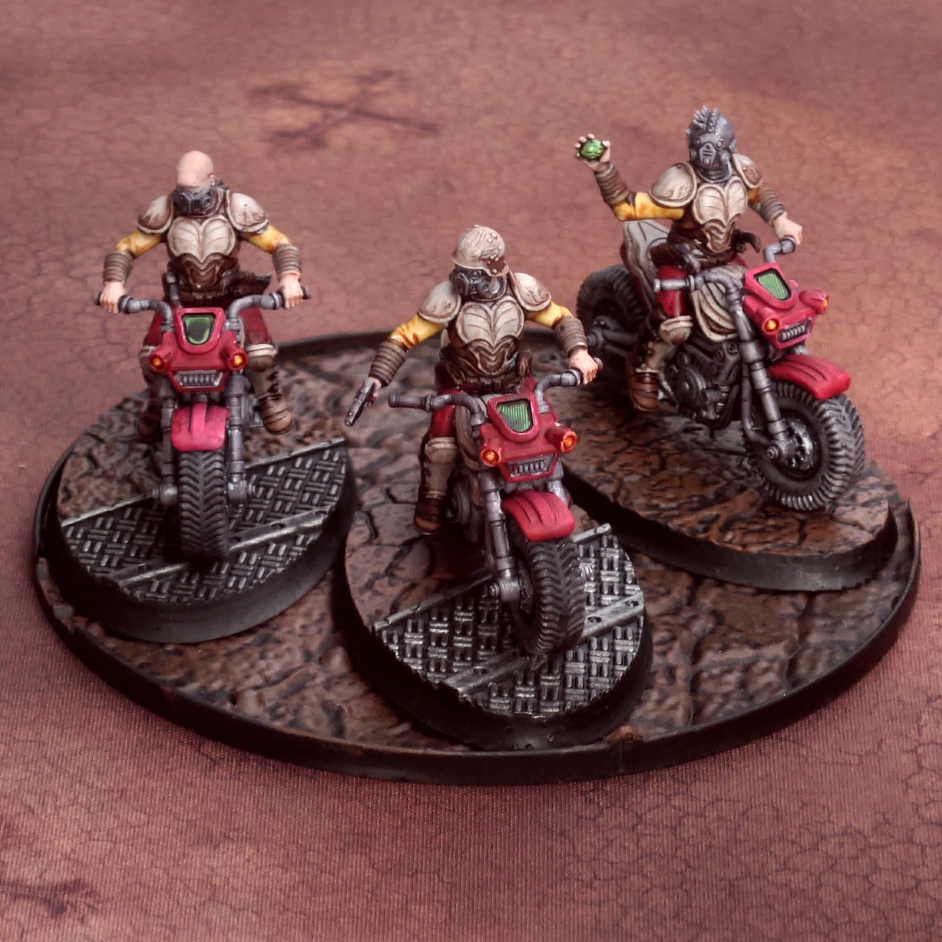 Bug Army - Avelos, bikers scouts with Guns and Cleavers - Proxywars