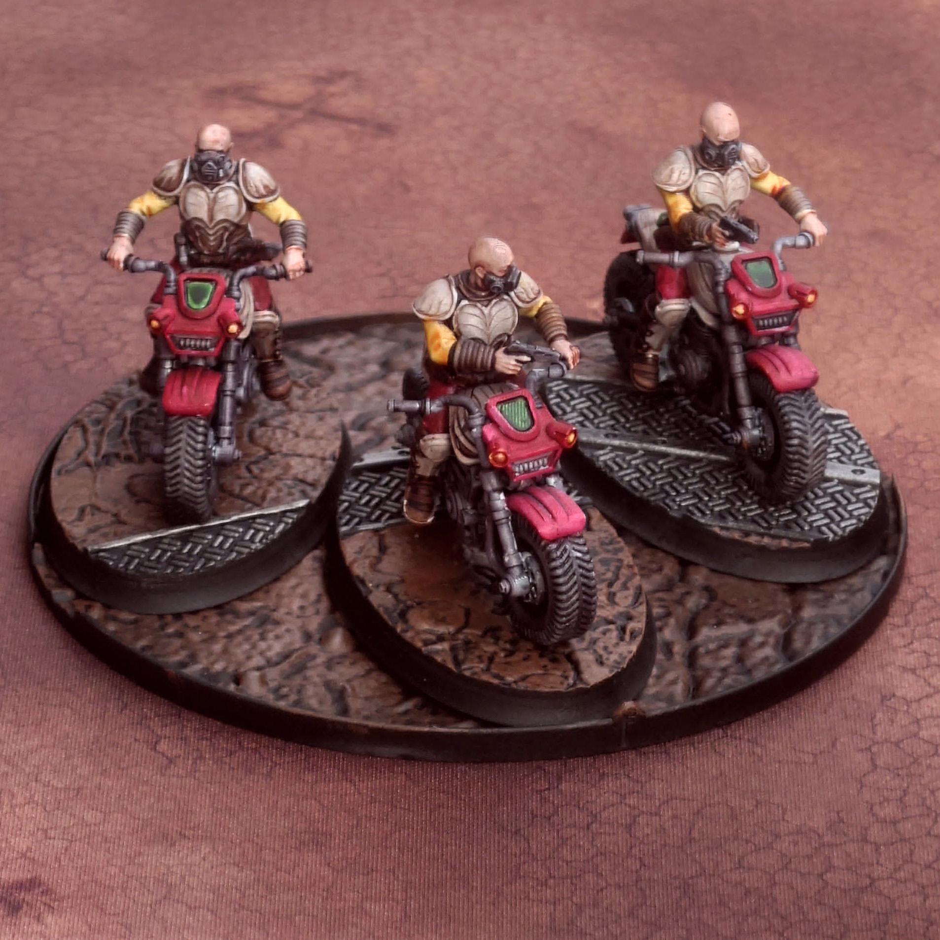 Bug Army - Avelos, bikers scouts with Guns and Cleavers - Proxywars