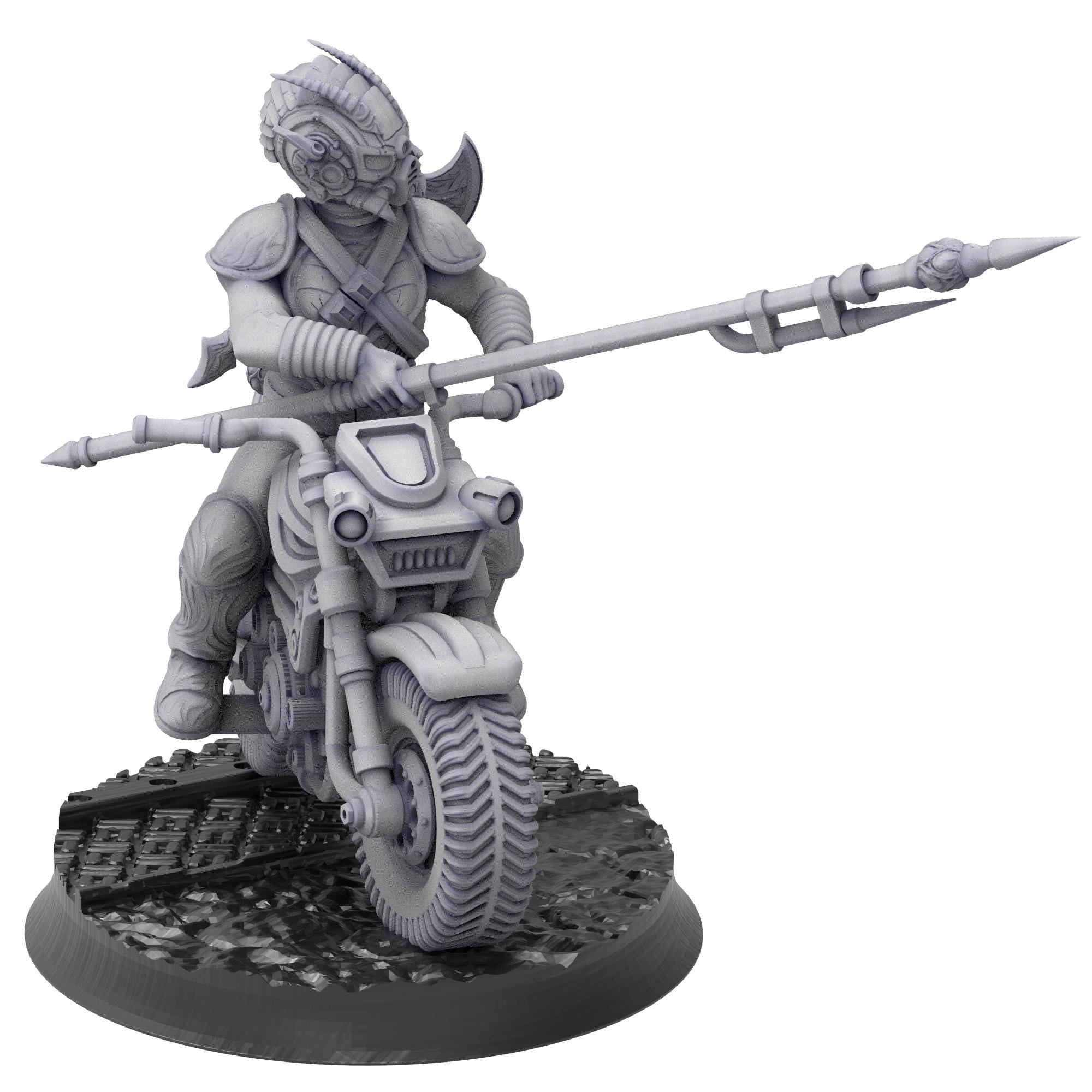 Bug Army - Akomas, vanguard assault bikers with Axes - Proxywars