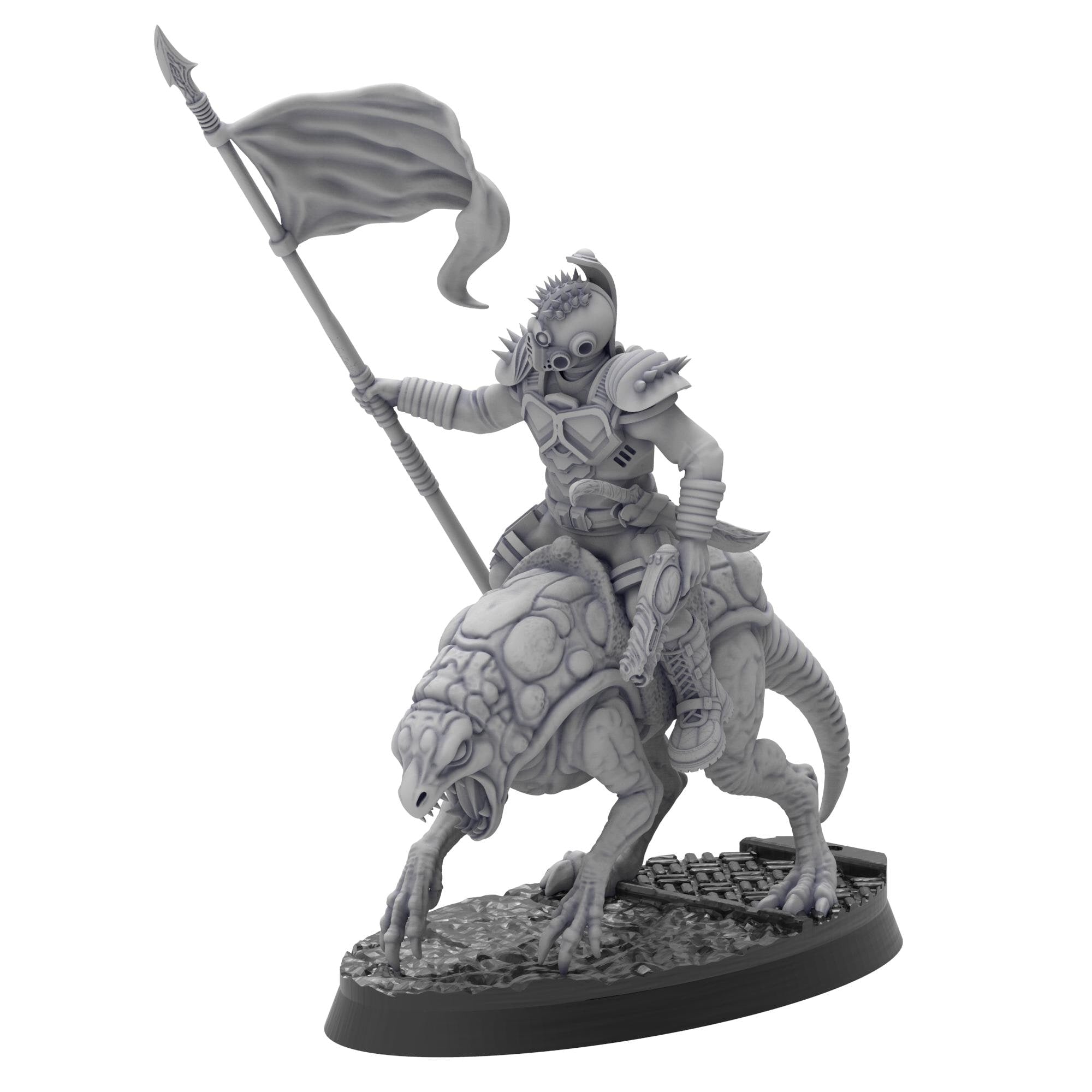 Bug Army - Аyокs, cavalry unit with Spears, Cleavers and heavy plasma Guns, Rocket option - Proxywars