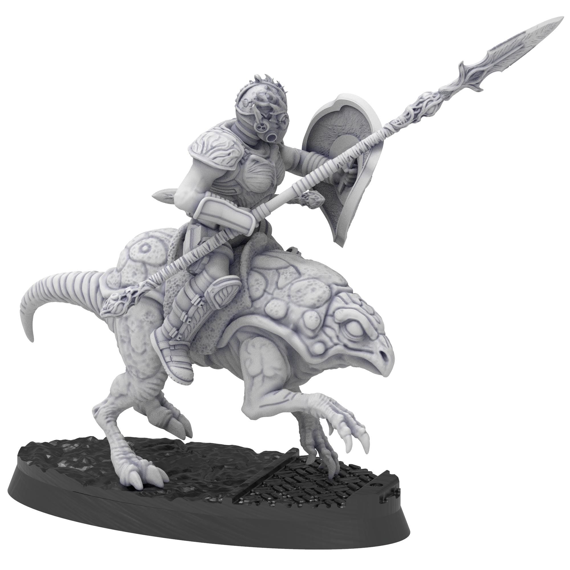 Bug Army - Kabzes, elite cavalry unit with Spears, Swords and Shields - Proxywars