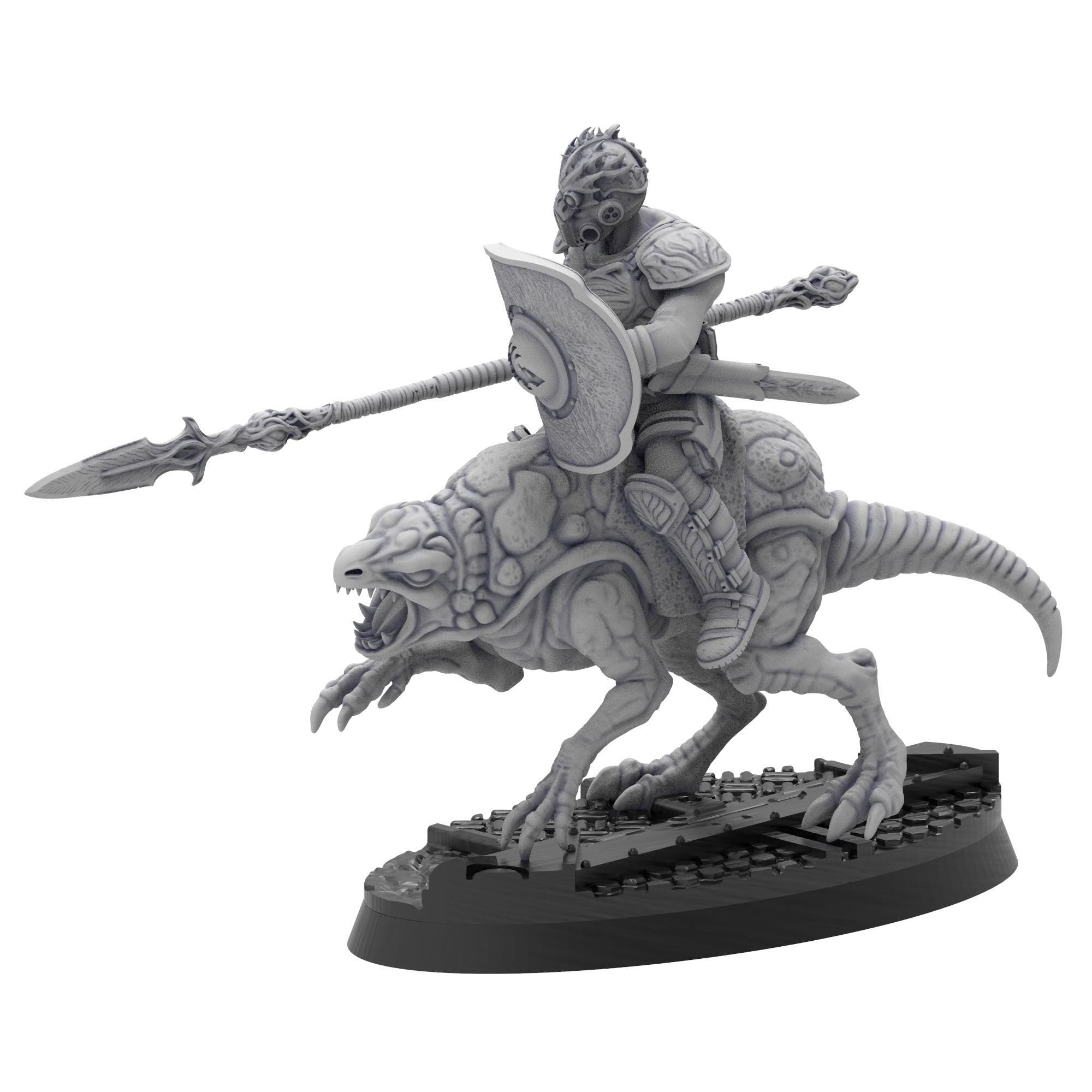 Bug Army - Kabzes, elite cavalry unit with Spears, Swords and Shields - Proxywars