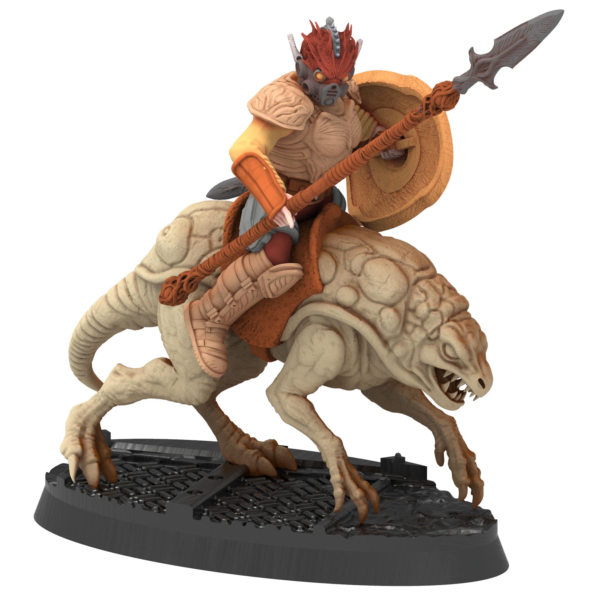 Bug Army - Kabzes, elite cavalry unit with Spears, Swords and Shields - Proxywars