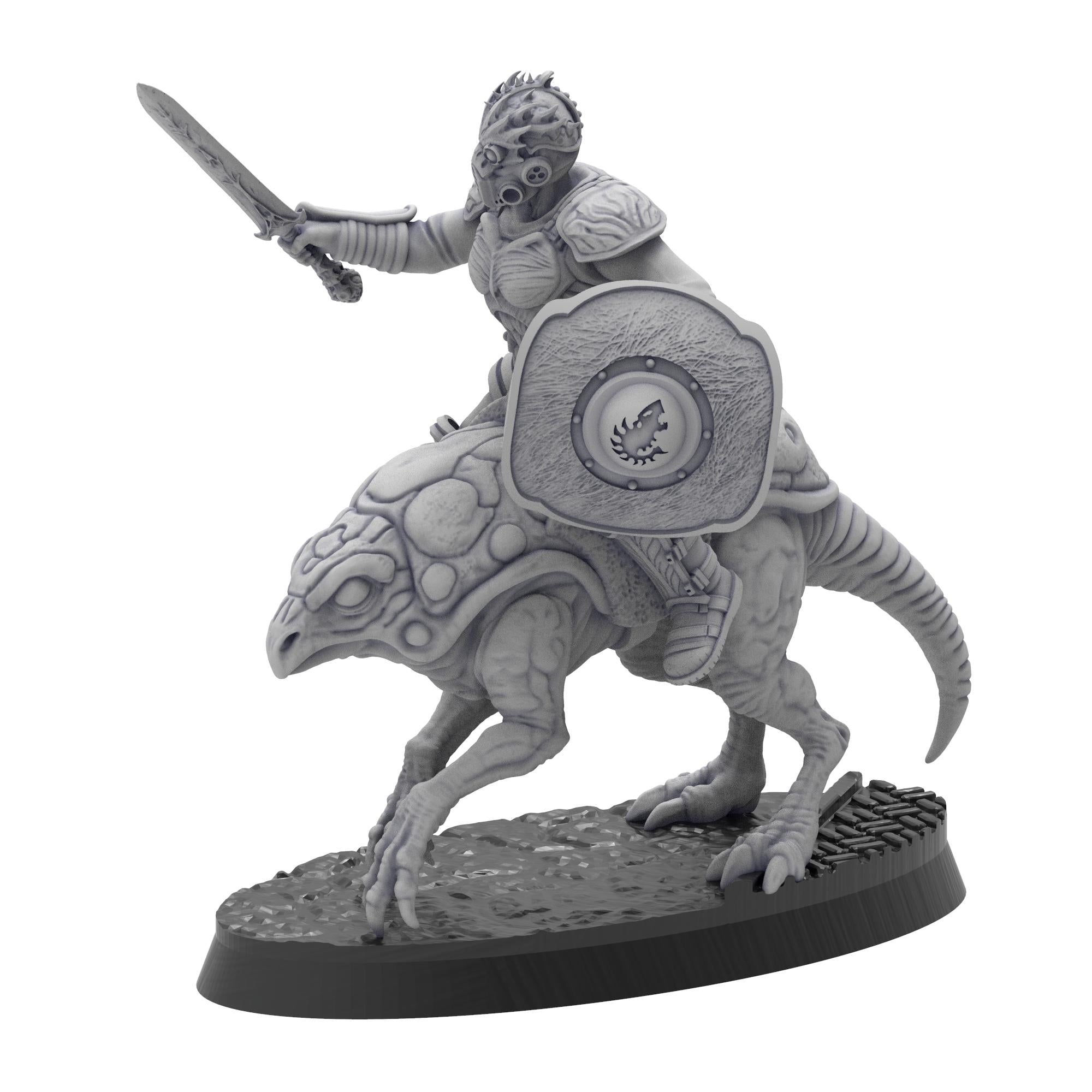 Bug Army - Kabzes, elite cavalry unit with Spears, Swords and Shields - Proxywars