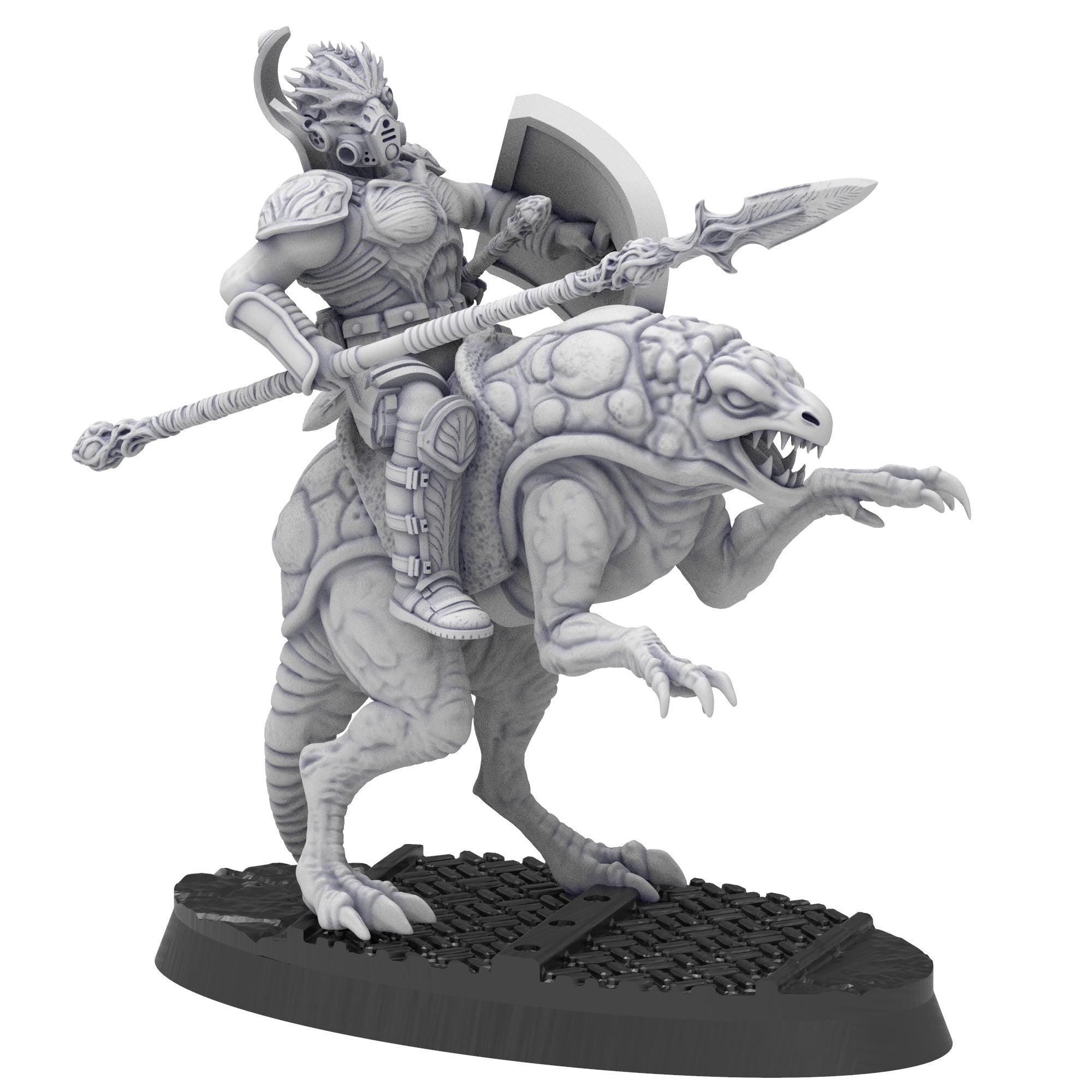 Bug Army - Kabzes, elite cavalry unit with Spears, Swords and energy Shields option - Proxywars