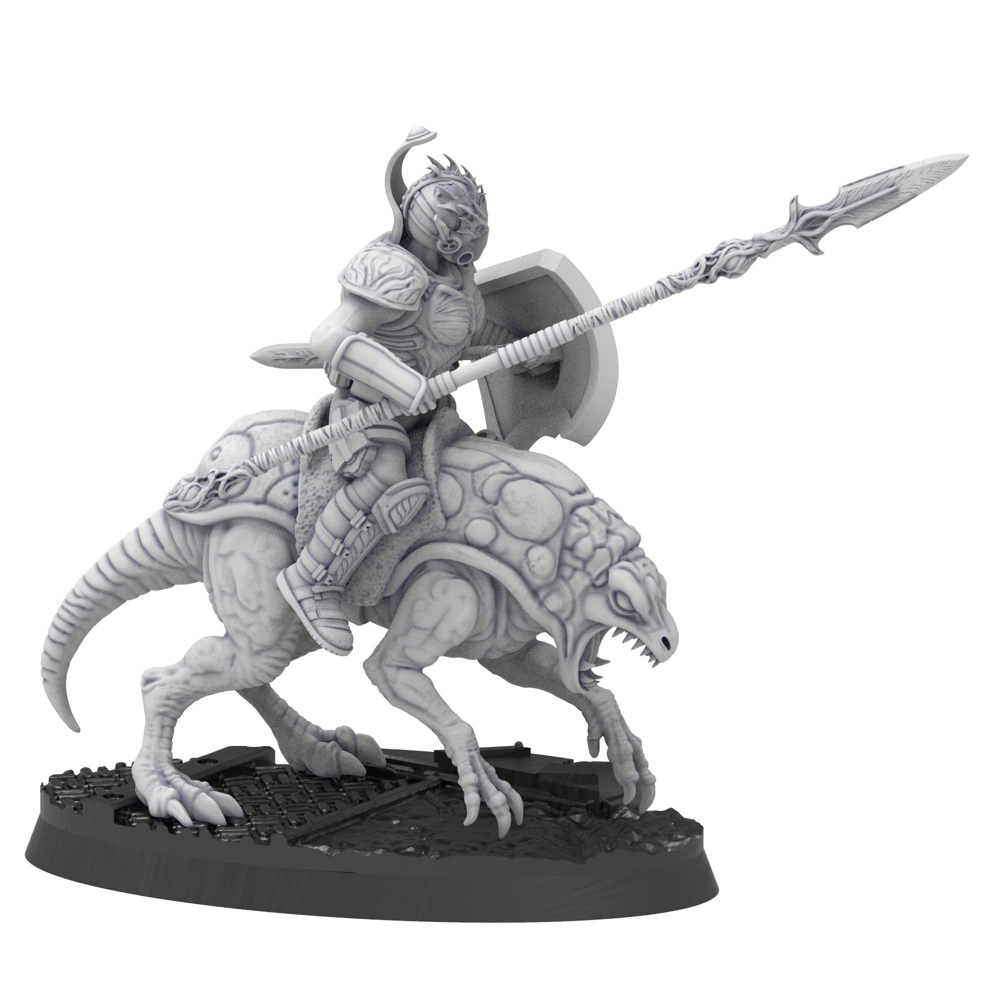 Bug Army - Kabzes, elite cavalry unit with Spears, Swords and energy Shields option - Proxywars