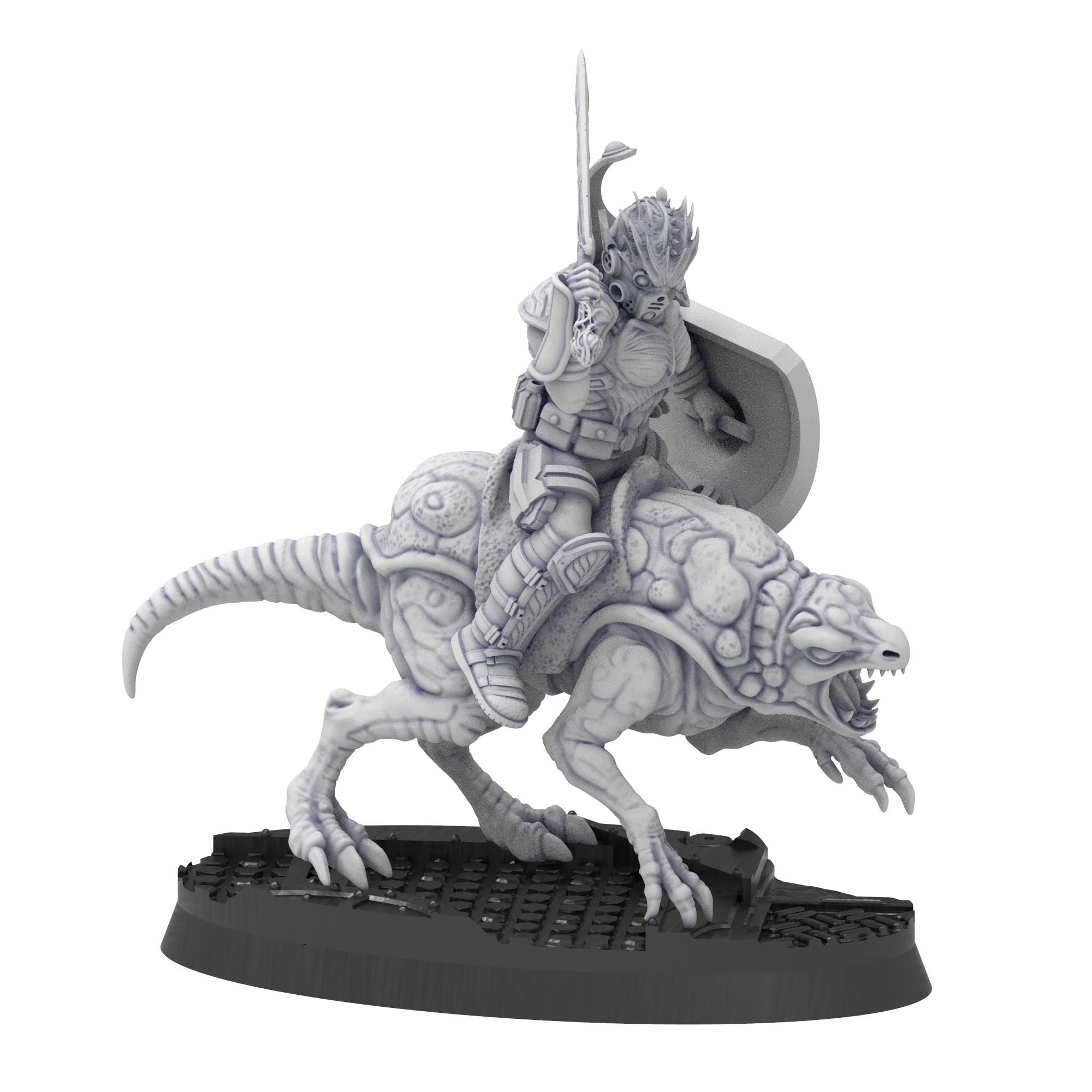 Bug Army - Kabzes, elite cavalry unit with Spears, Swords and energy Shields option - Proxywars