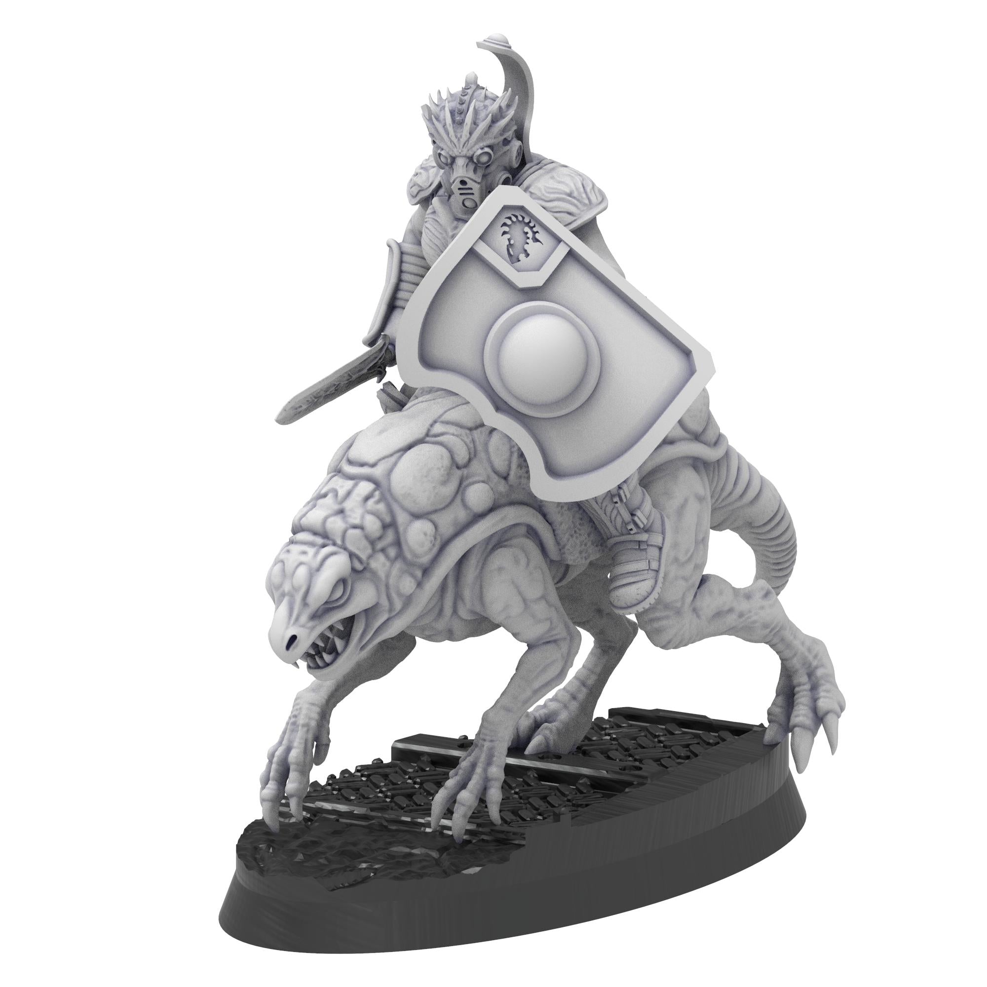 Bug Army - Kabzes, elite cavalry unit with Spears, Swords and energy Shields option - Proxywars