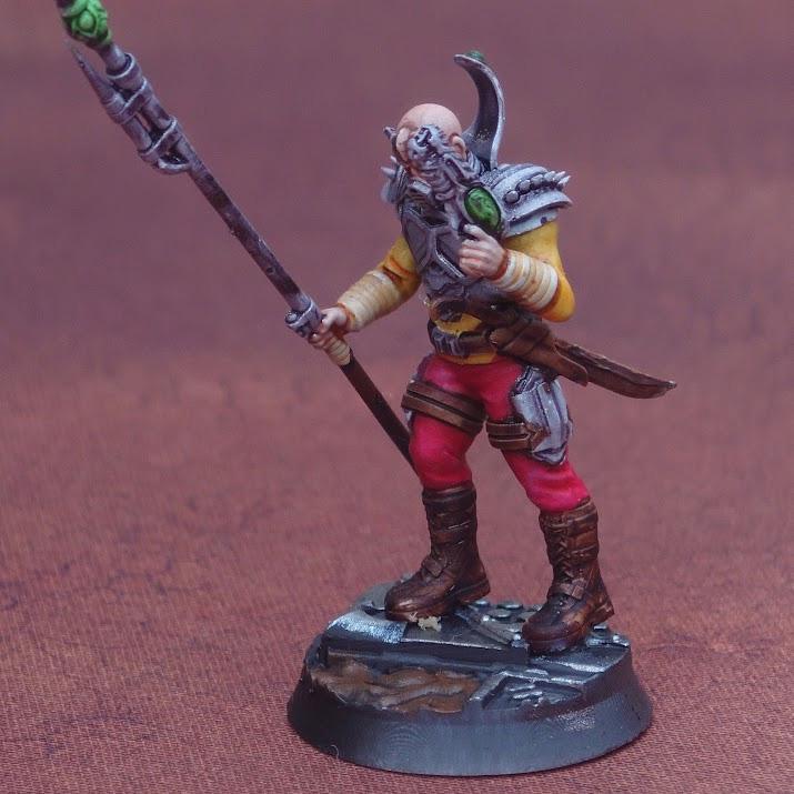 Bug Army - Аyокs, dissmounted cavalry unit with Spears, Cleavers and heavy plasma Guns, Rocket option - Proxywars