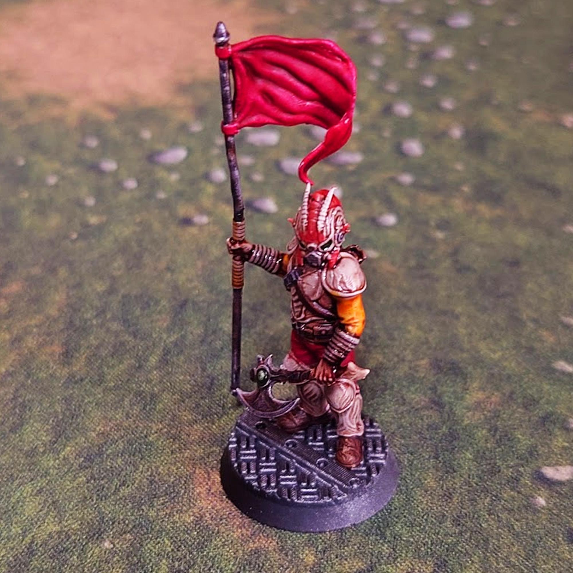 Bug Army - Akomas, dismounted vanguard assault bikers with Axes - Proxywars