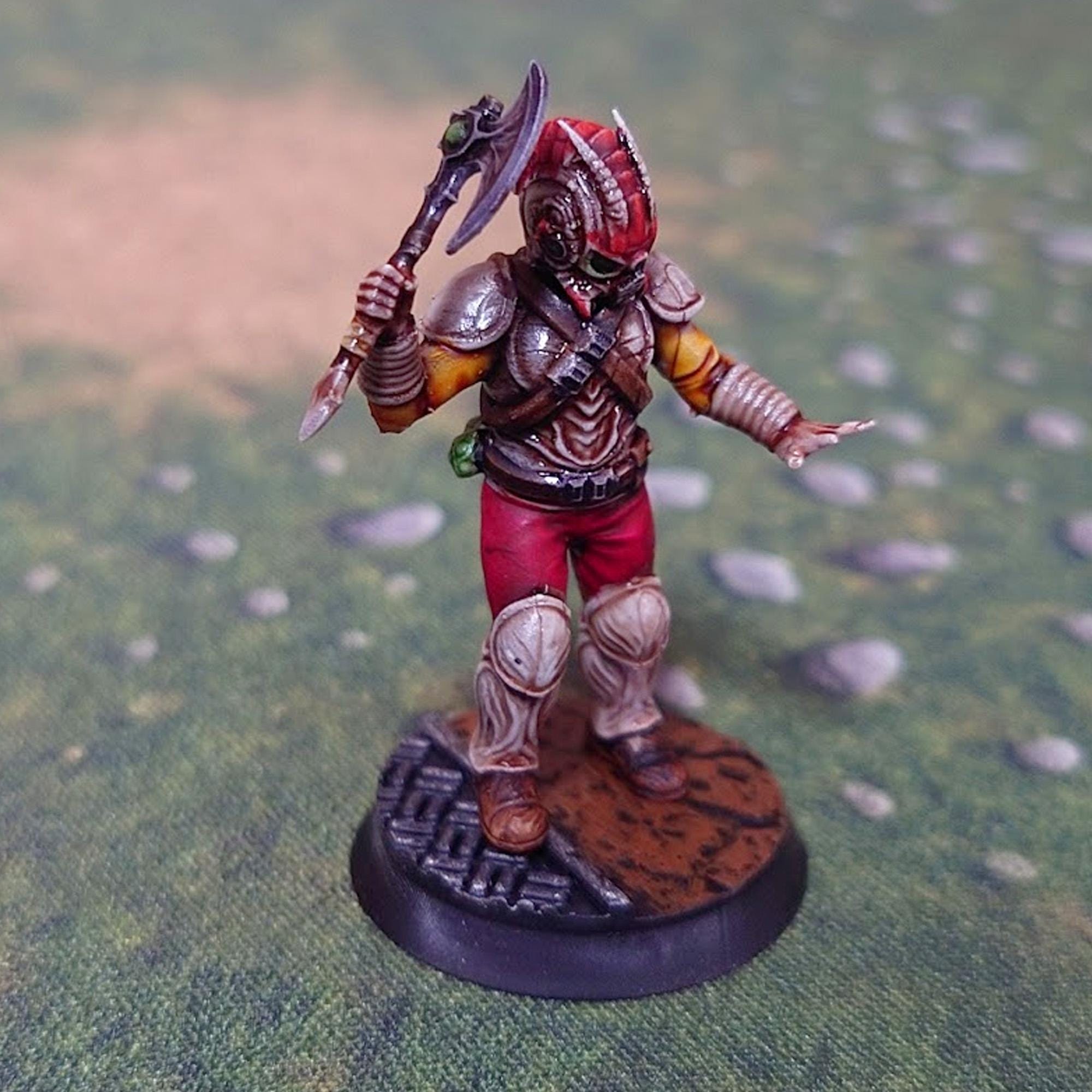 Bug Army - Akomas, dismounted vanguard assault bikers with Axes - Proxywars