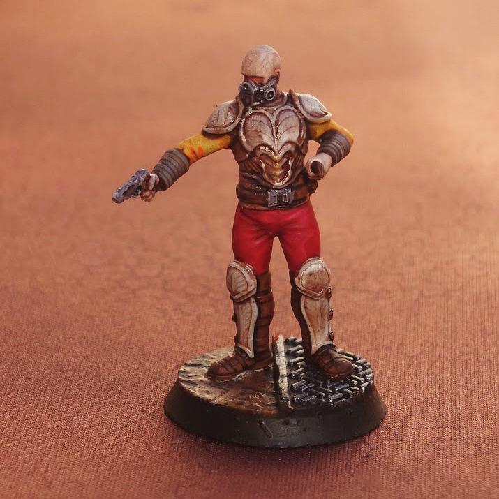 Bug Army - Avelos, dismounted bikers scouts with Guns and Cleavers - Proxywars
