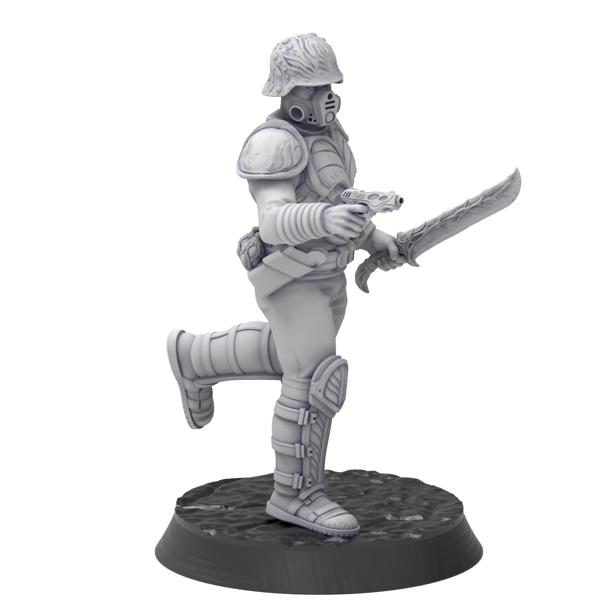 Bug Army - Avelos, dismounted bikers scouts with Guns and Cleavers - Proxywars