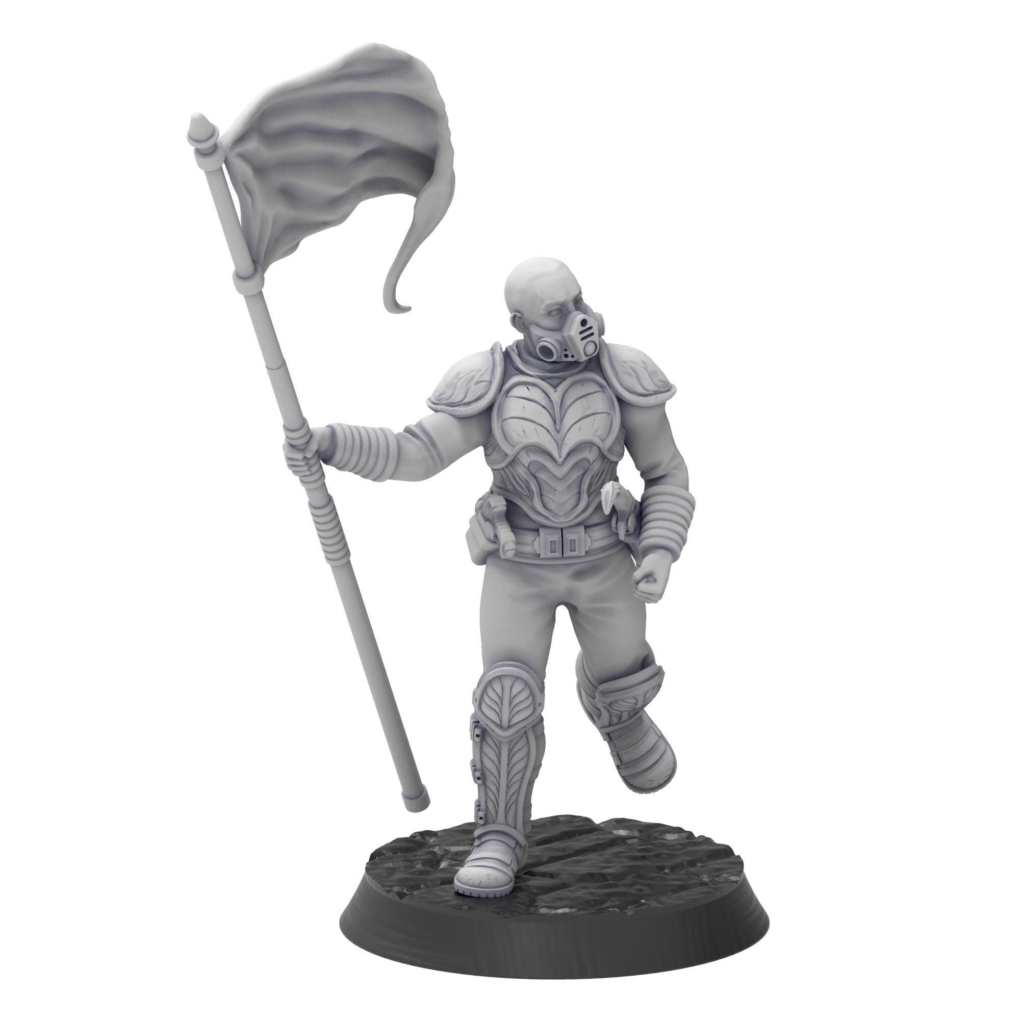 Bug Army - Avelos, dismounted bikers scouts with Guns and Cleavers - Proxywars