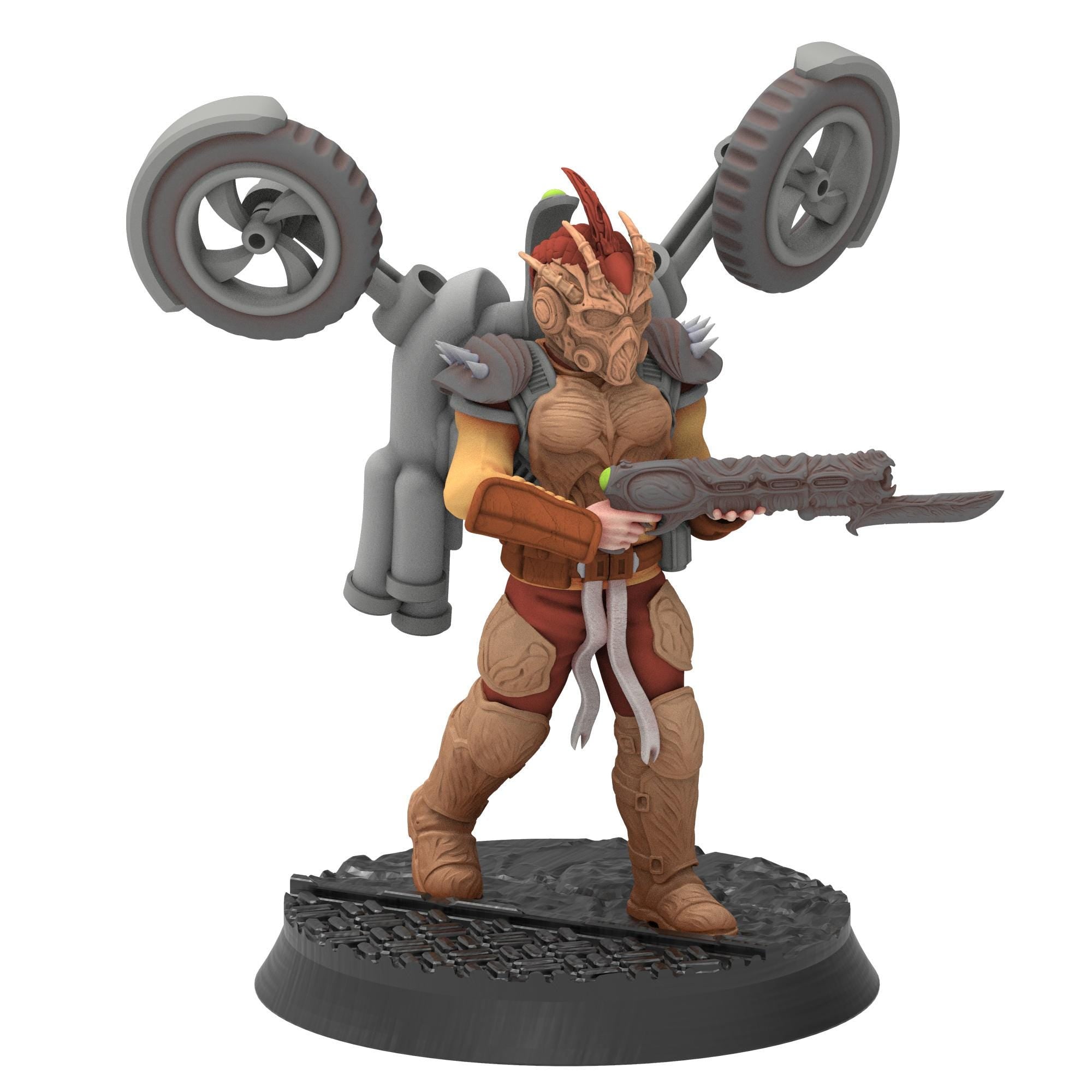 Bug Army - Urabas, elite airborn shooters with heavy plasma Carbines - Proxywars