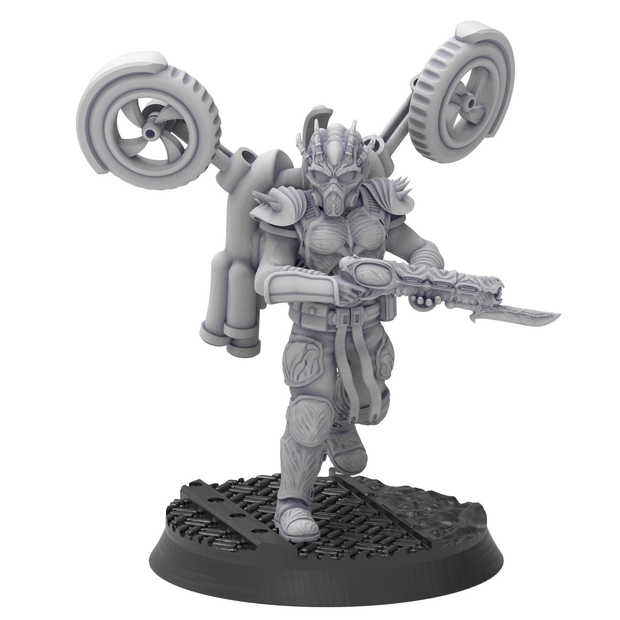 Bug Army - Urabas, elite airborn shooters with heavy plasma Carbines - Proxywars
