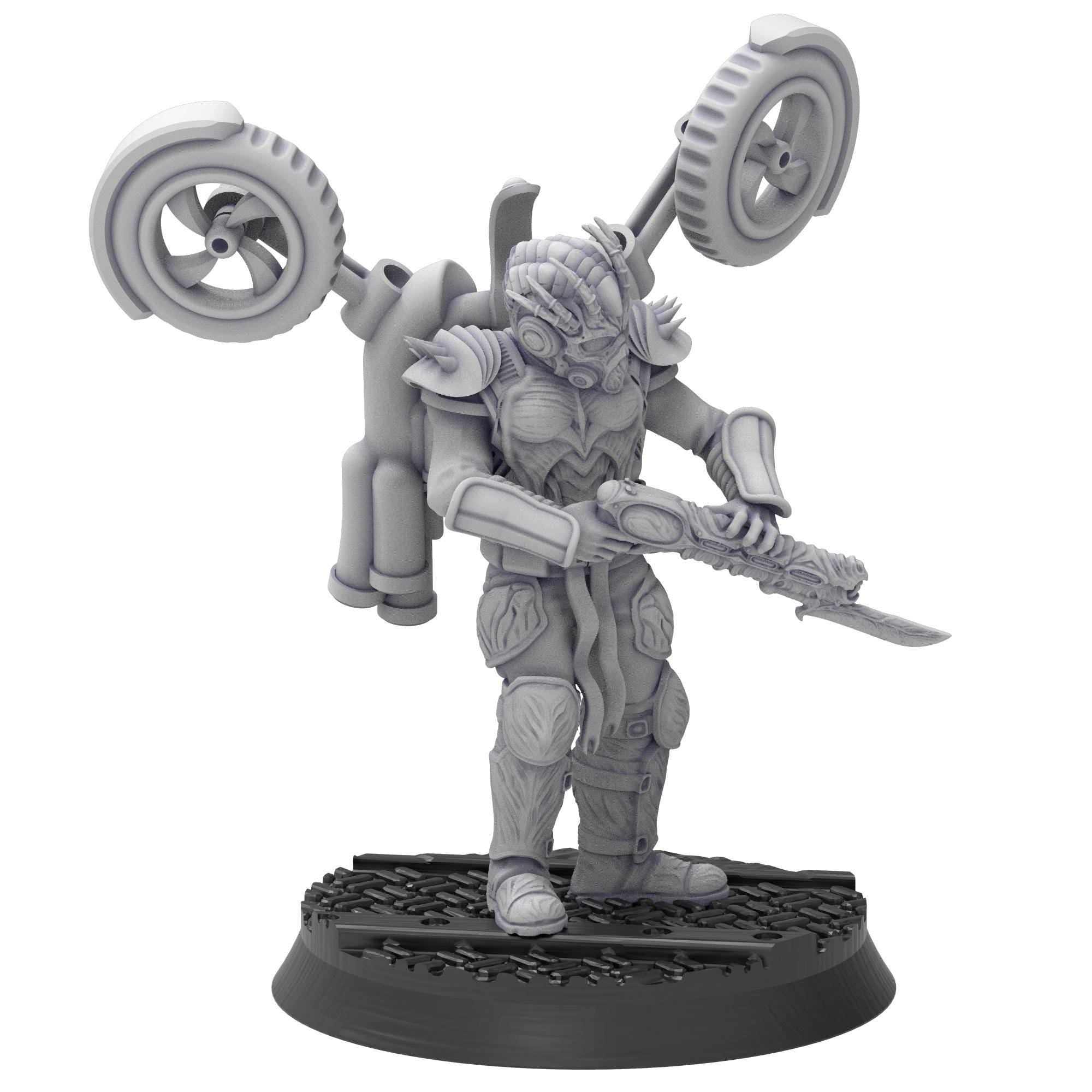 Bug Army - Urabas, elite airborn shooters with heavy plasma Carbines - Proxywars