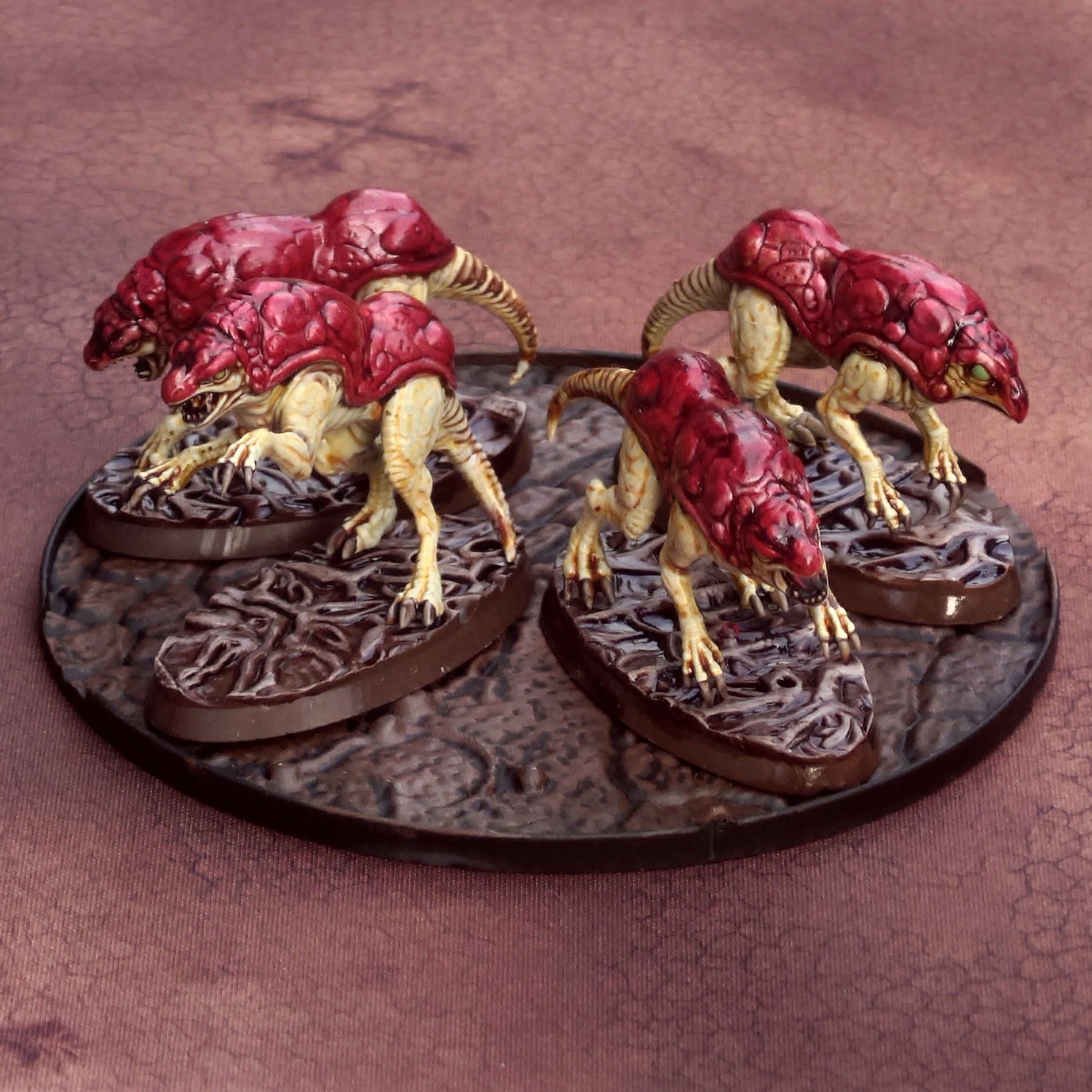 Bug Army - Abgakeas, fukai reptilian wolves - Proxywars