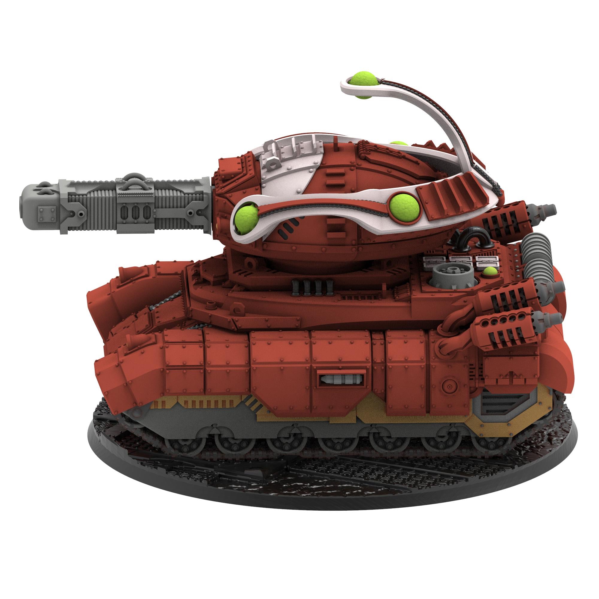 Bug Army - Atanklas Enfoncer, main battle medium Tank plasma Cannon and energy Shield option - Proxywars