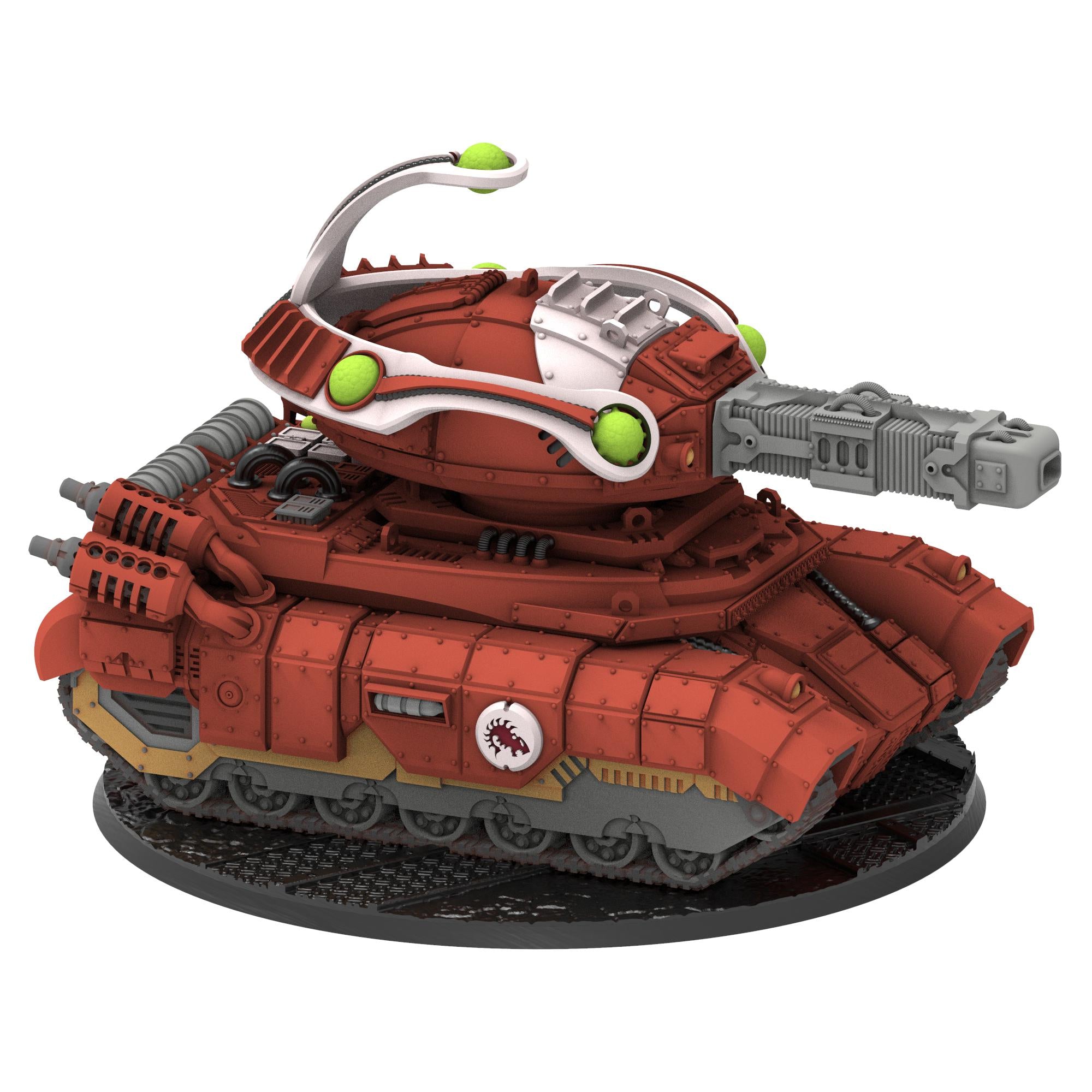 Bug Army - Atanklas Enfoncer, main battle medium Tank plasma Cannon and energy Shield option - Proxywars