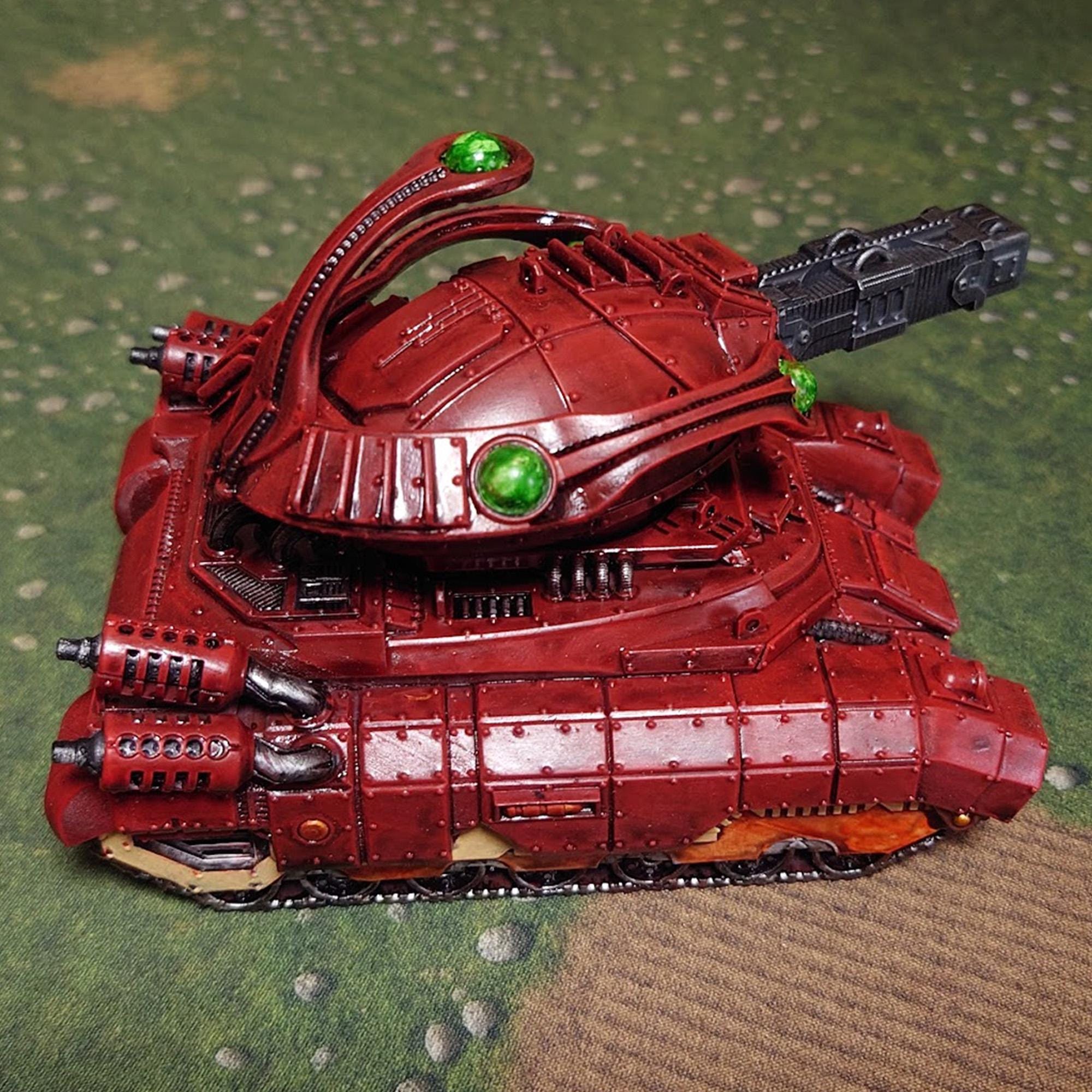 Bug Army - Atanklas Enfoncer, main battle medium Tank plasma Cannon and energy Shield option - Proxywars