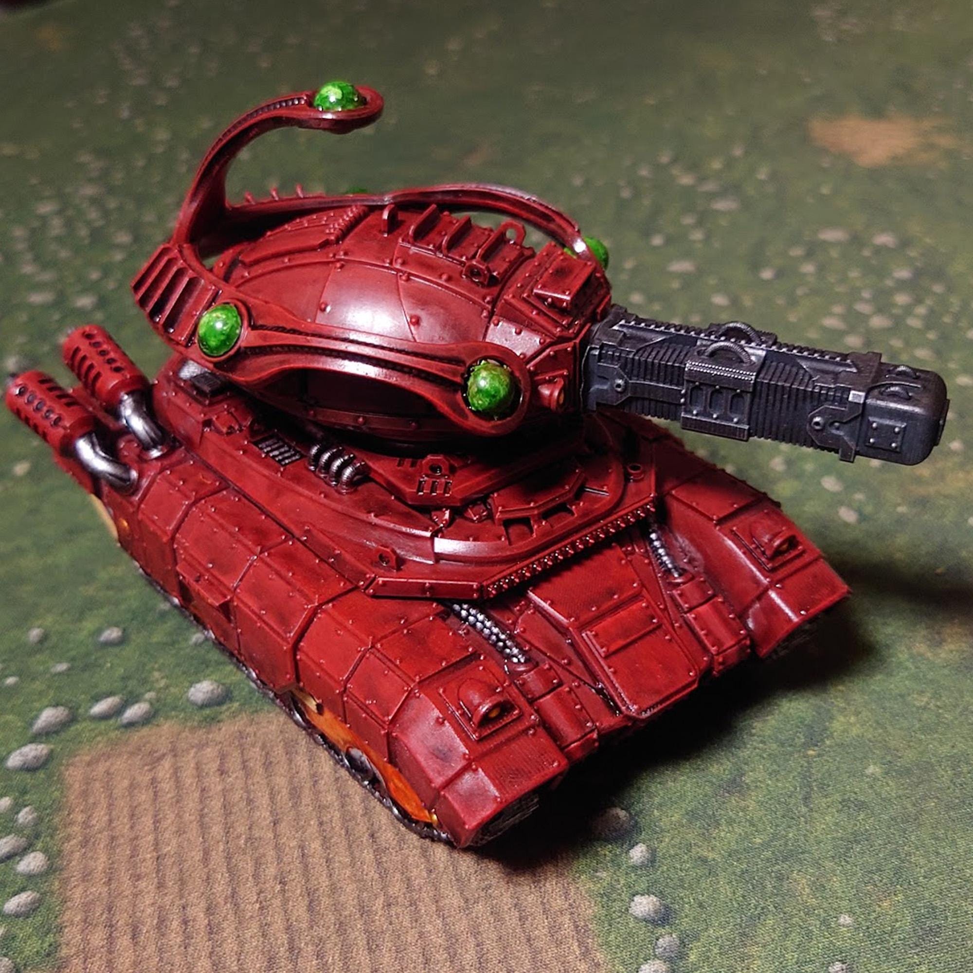 Bug Army - Atanklas Enfoncer, main battle medium Tank plasma Cannon and energy Shield option - Proxywars
