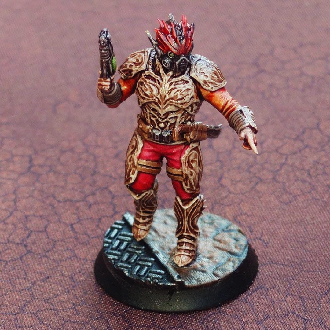 Bug Army - Captain, elite officer - Proxywars