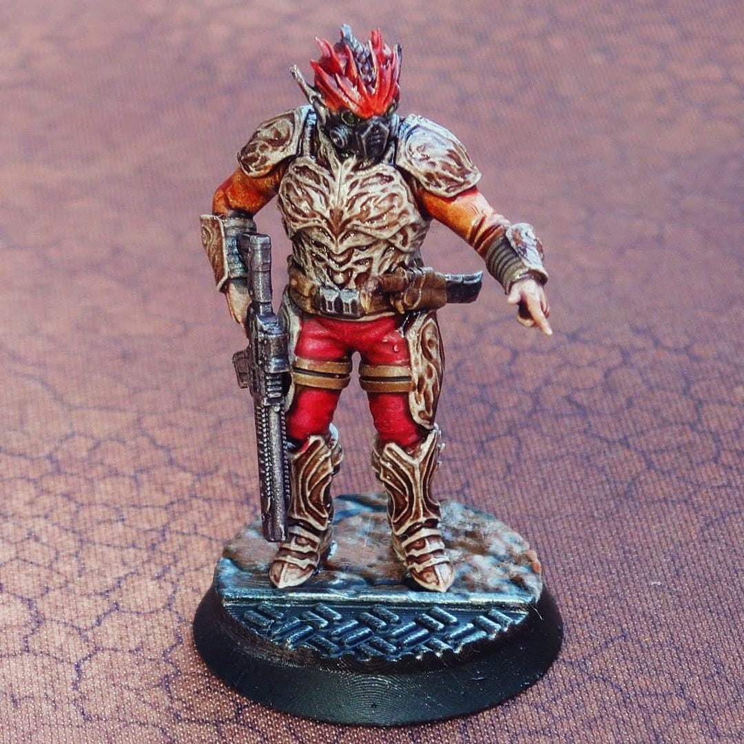 Bug Army - Captain, elite officer - Proxywars