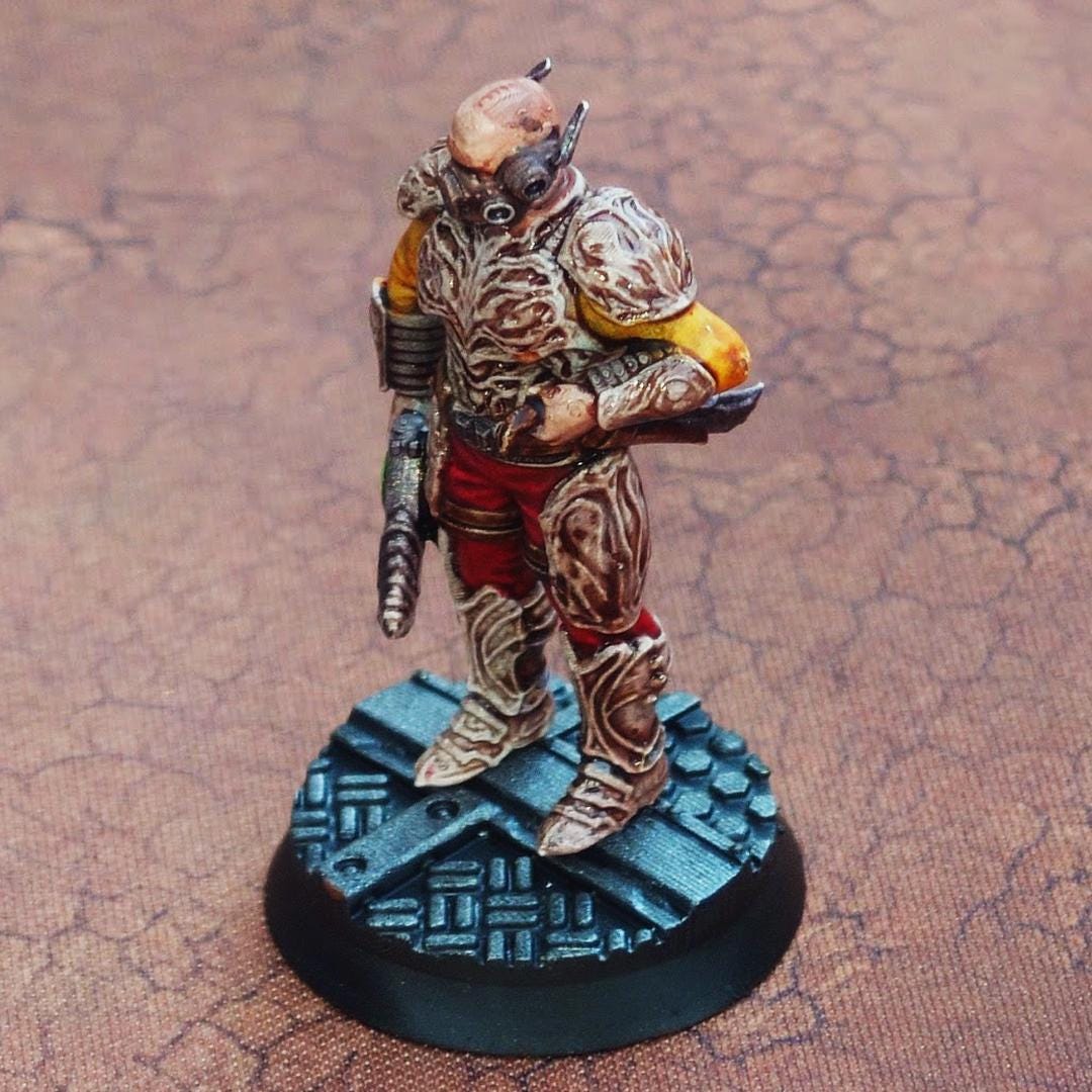 Bug Army - Captain, elite officer - Proxywars