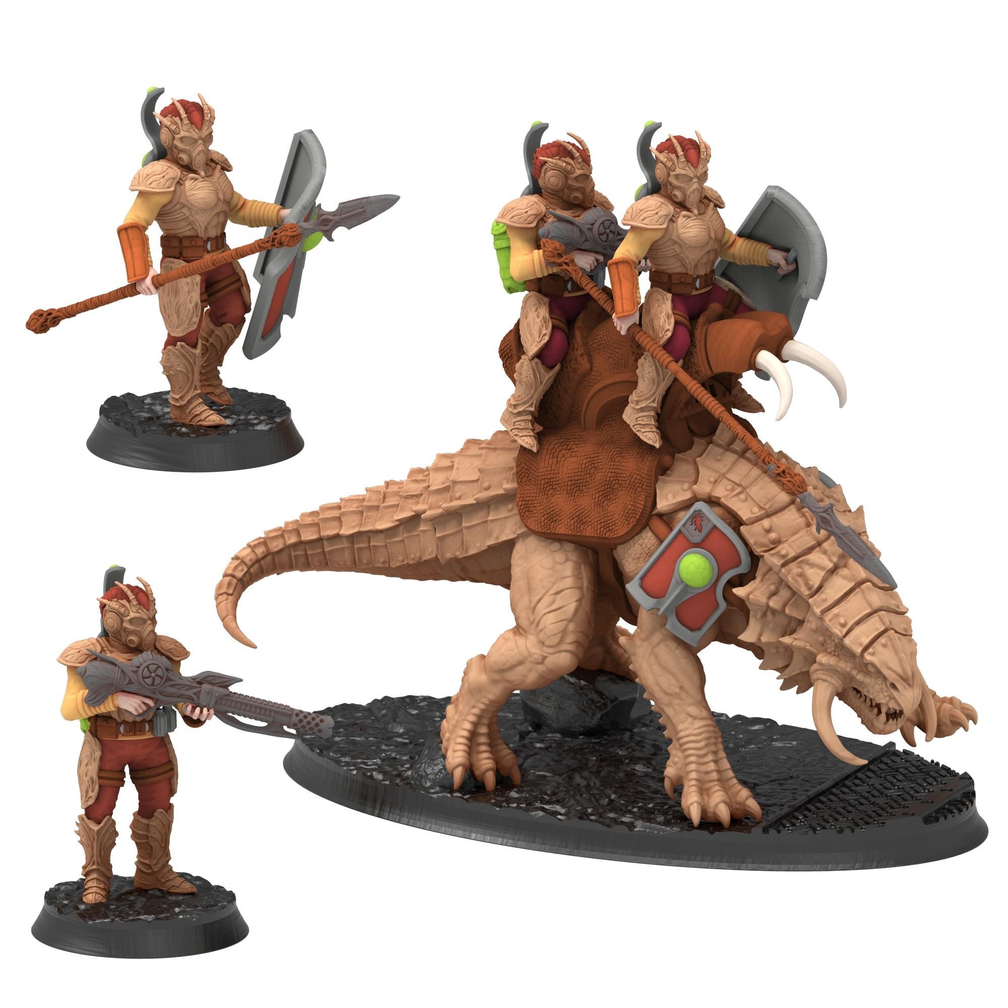 Bug Army - Cabz-Gakea, fukai reptilian monster - Proxywars