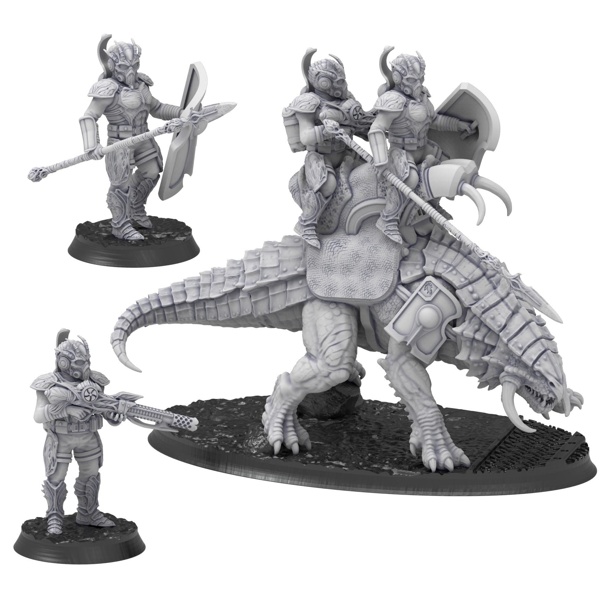 Bug Army - Cabz-Gakea, fukai reptilian monster - Proxywars