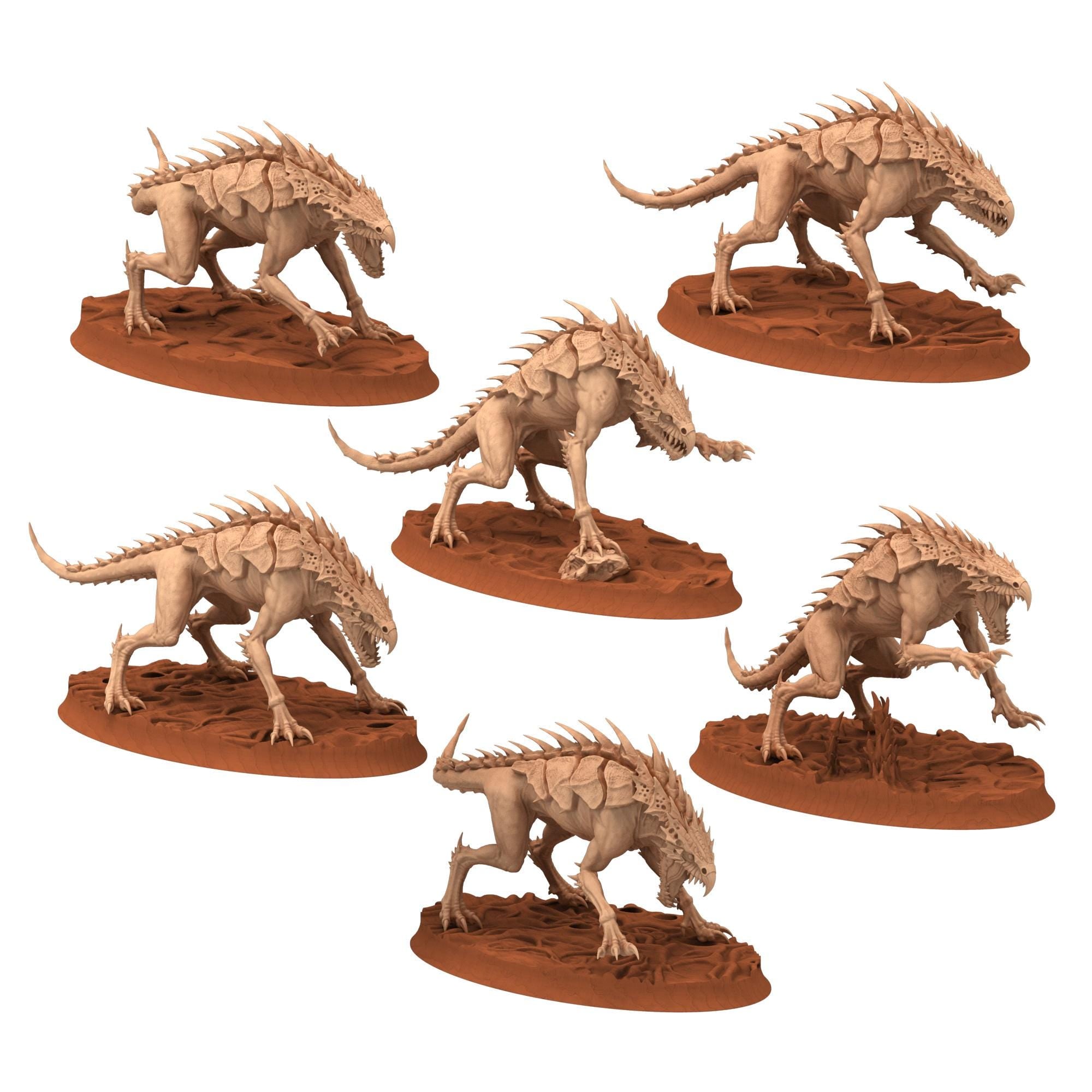 Bug Army - Kagaos, fukai reptilian hyenas - Proxywars