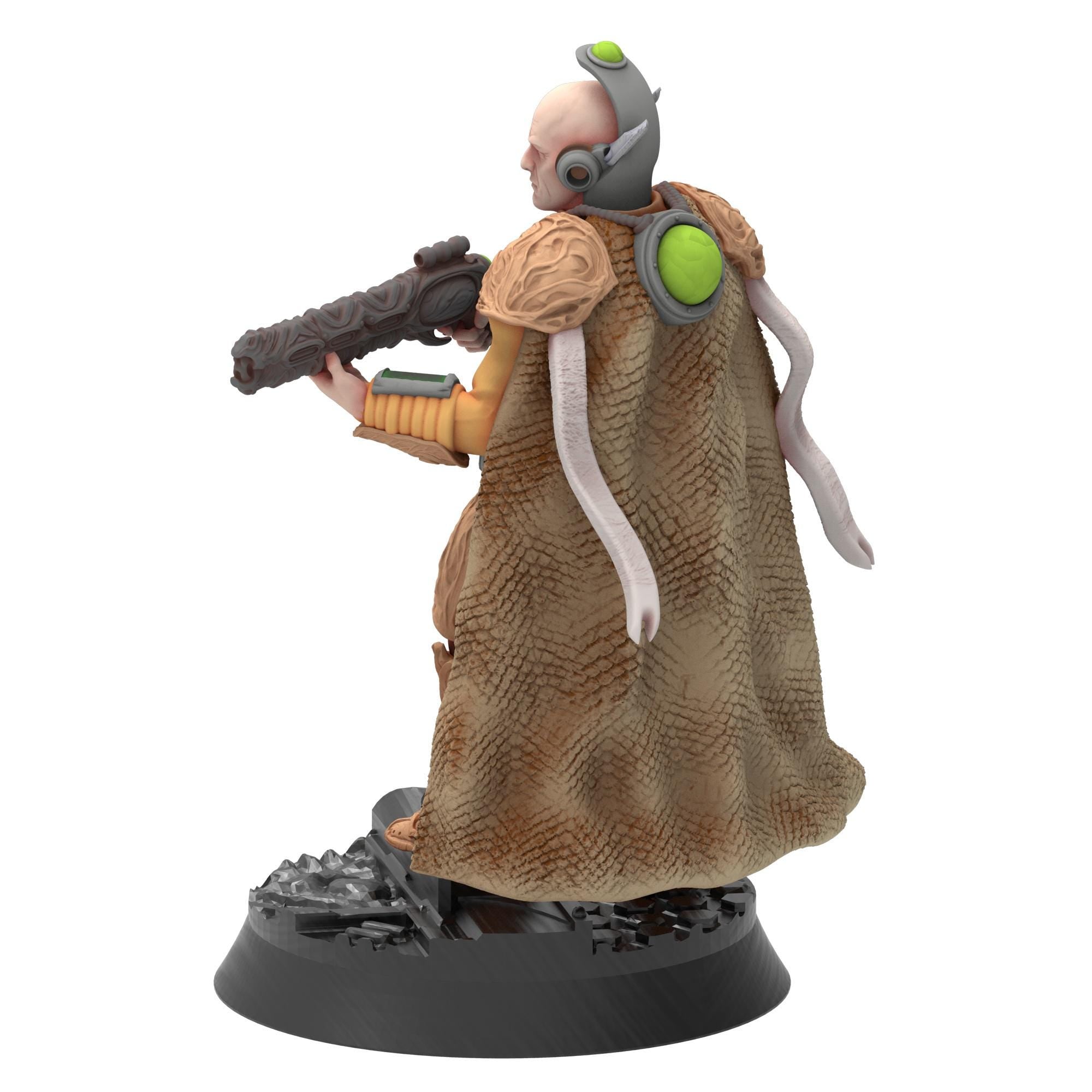 Bug Army - Warlord, great leader with banner - Proxywars