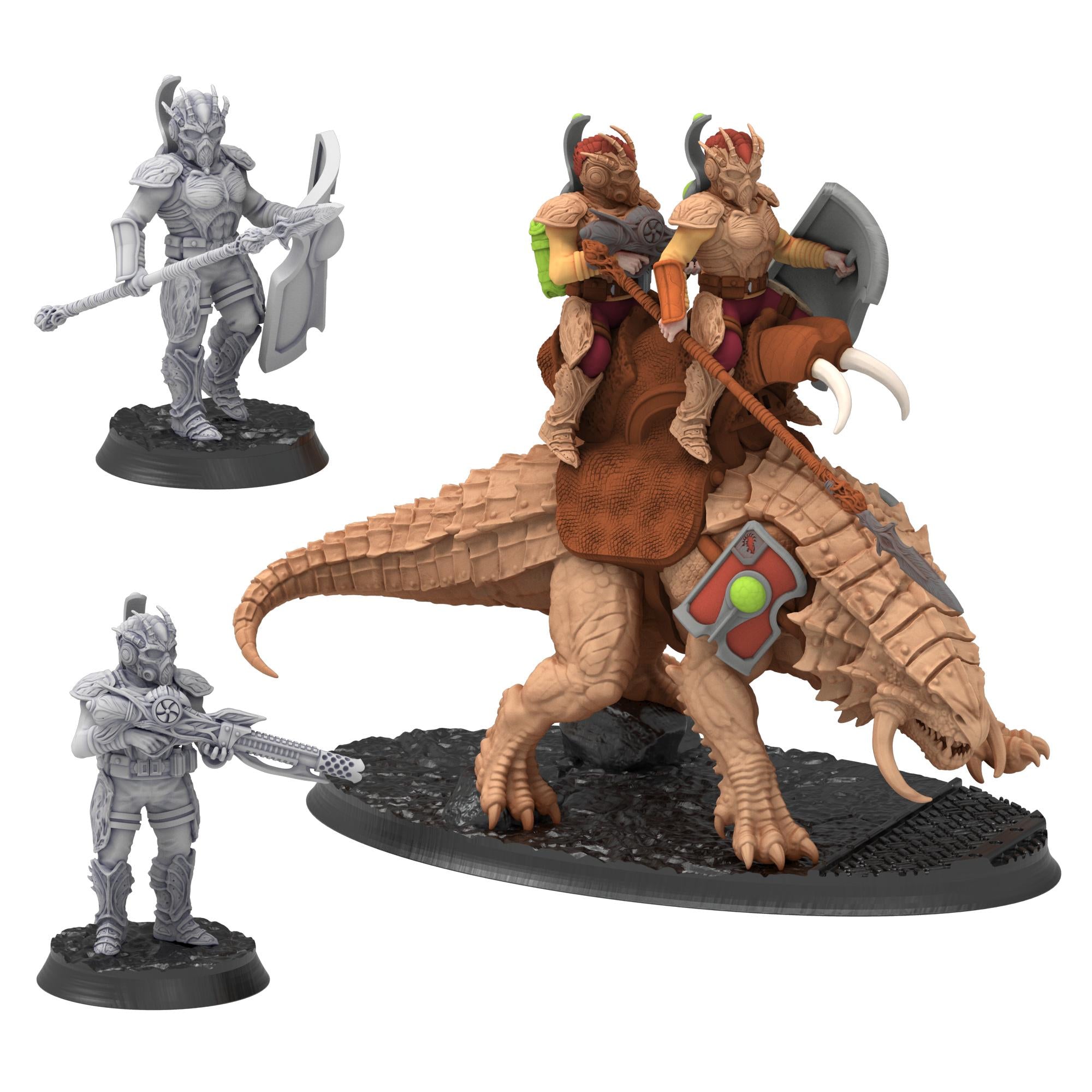 Bug Army - Cabz-Gakea, fukai reptilian monster - Proxywars